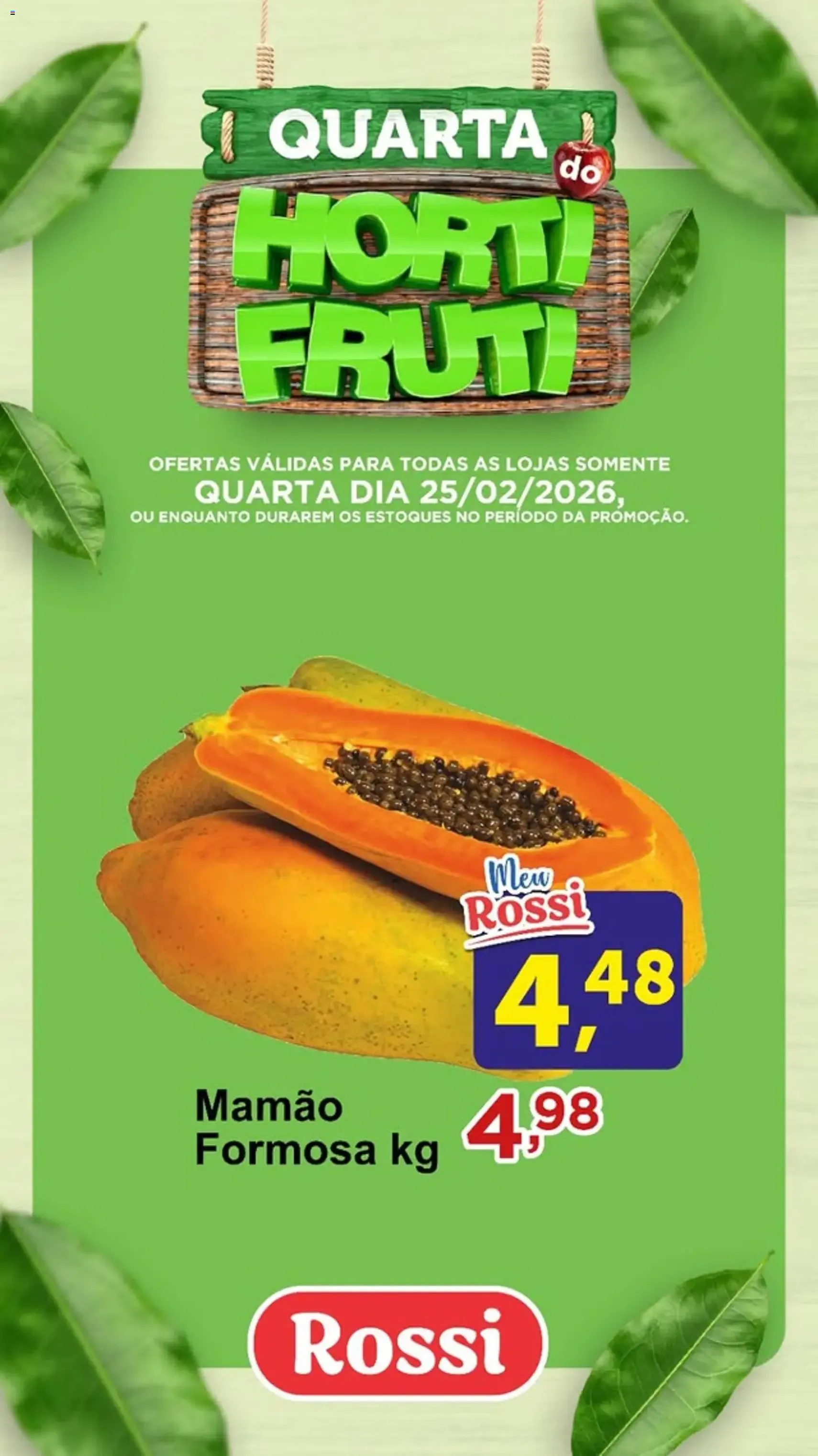 Rossi Supermercados - Ofertas do Dia - folheto válido a partir de 25/02/2026 página 2 de 4