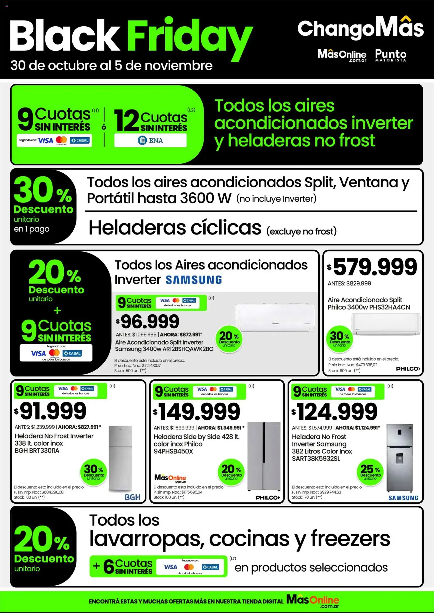 Changomas Black Friday - folleto válido desde 30/10/2025 página 3 de 22 Changomas Black Friday - folleto válido desde 30/10/2025 página 3 de 22