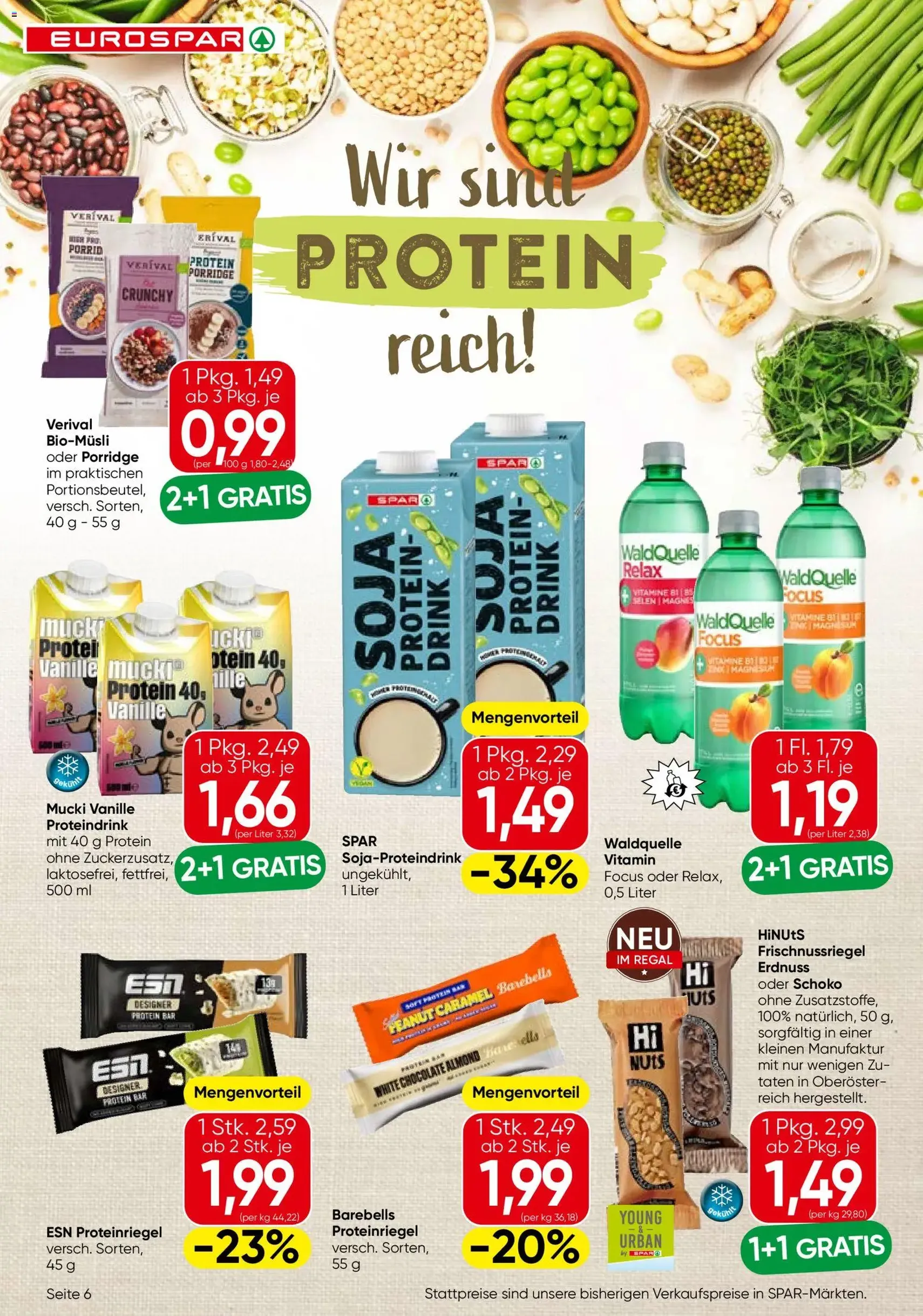 Eurospar Flugblatt - Gültiger Prospekt ab 09.04.2026, Seite 6 von insgesamt 16