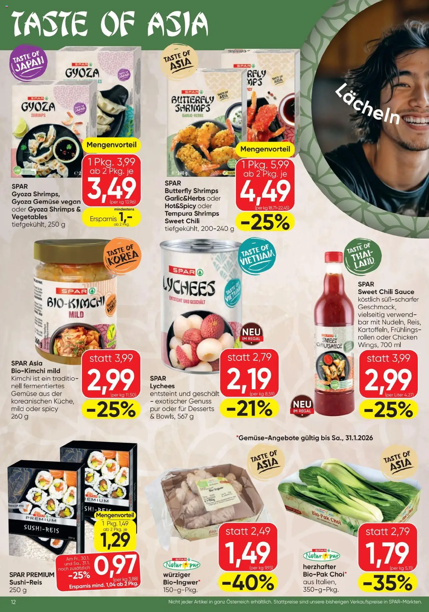 Spar Flugblatt - Gültiger Prospekt ab 29.01.2026, Seite 12 von insgesamt 24