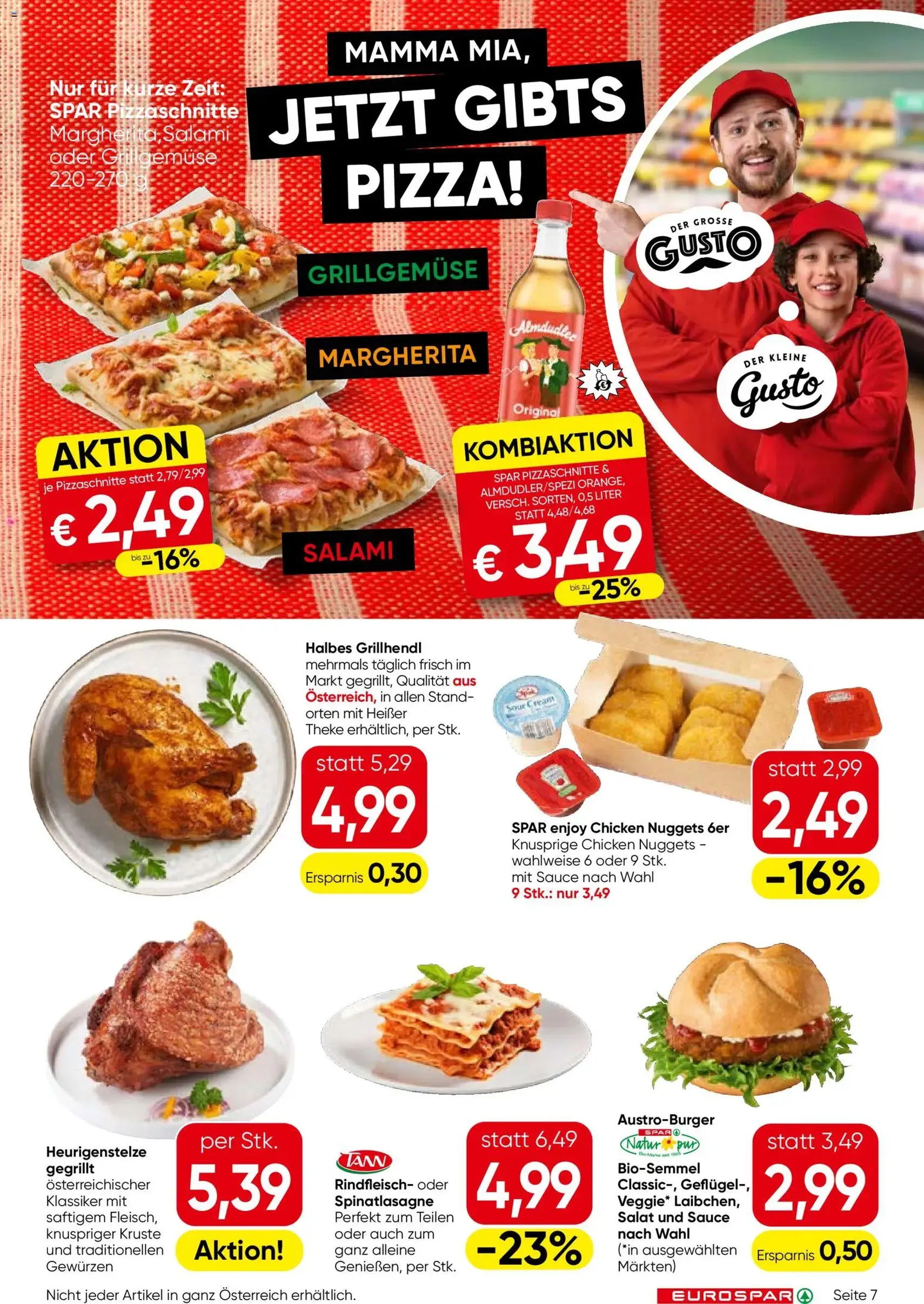 Eurospar Flugblatt - Gültiger Prospekt ab 10.09.2026, Seite 7 von insgesamt 16