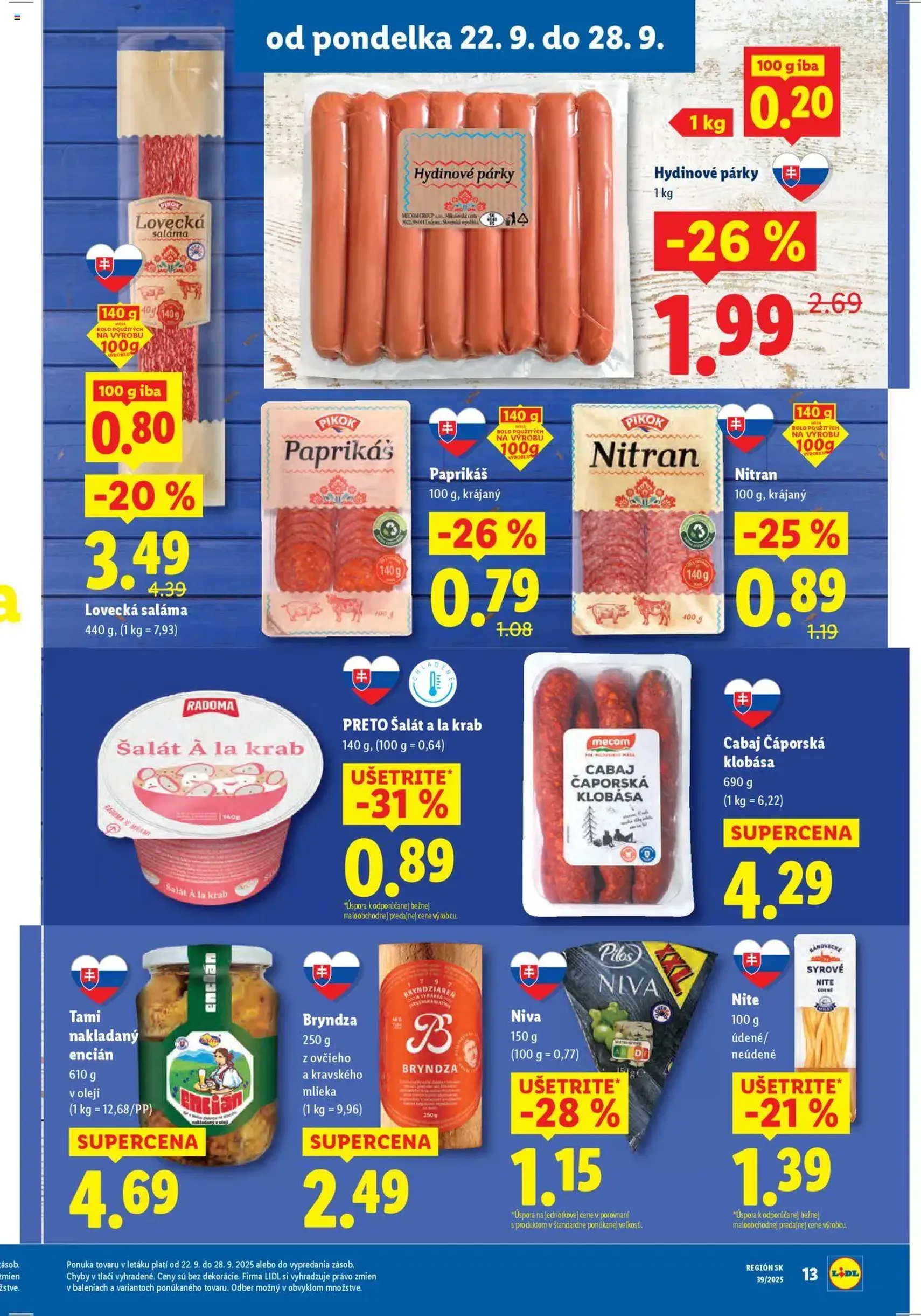 Lidl leták - platný leták od 22.09.2025 strana 19 z 99 Lidl leták - platný leták od 22.09.2025 strana 19 z 99