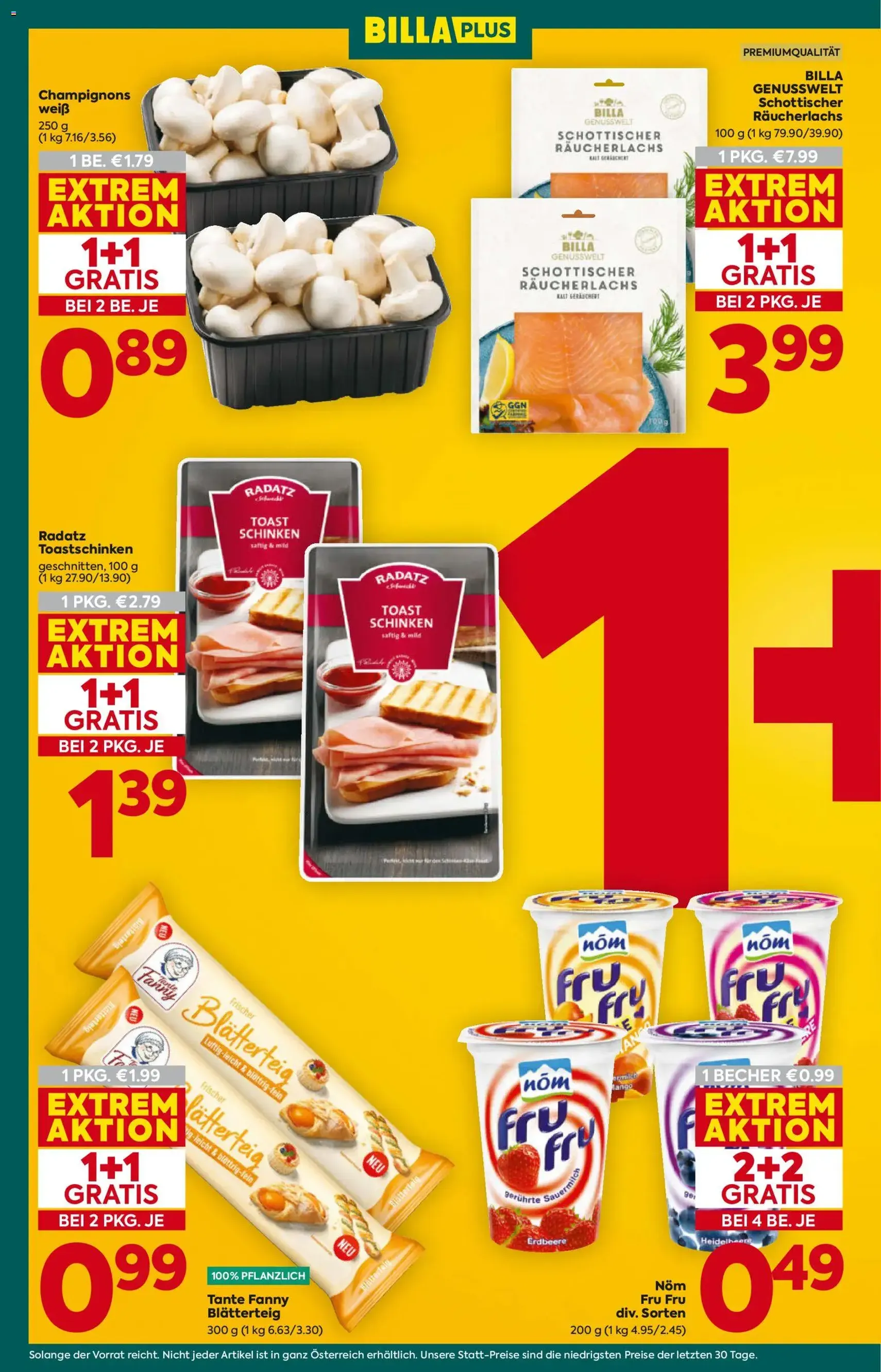 Billa Plus Flugblatt - Gültiger Prospekt ab 29.01.2026, Seite 4 von insgesamt 20
