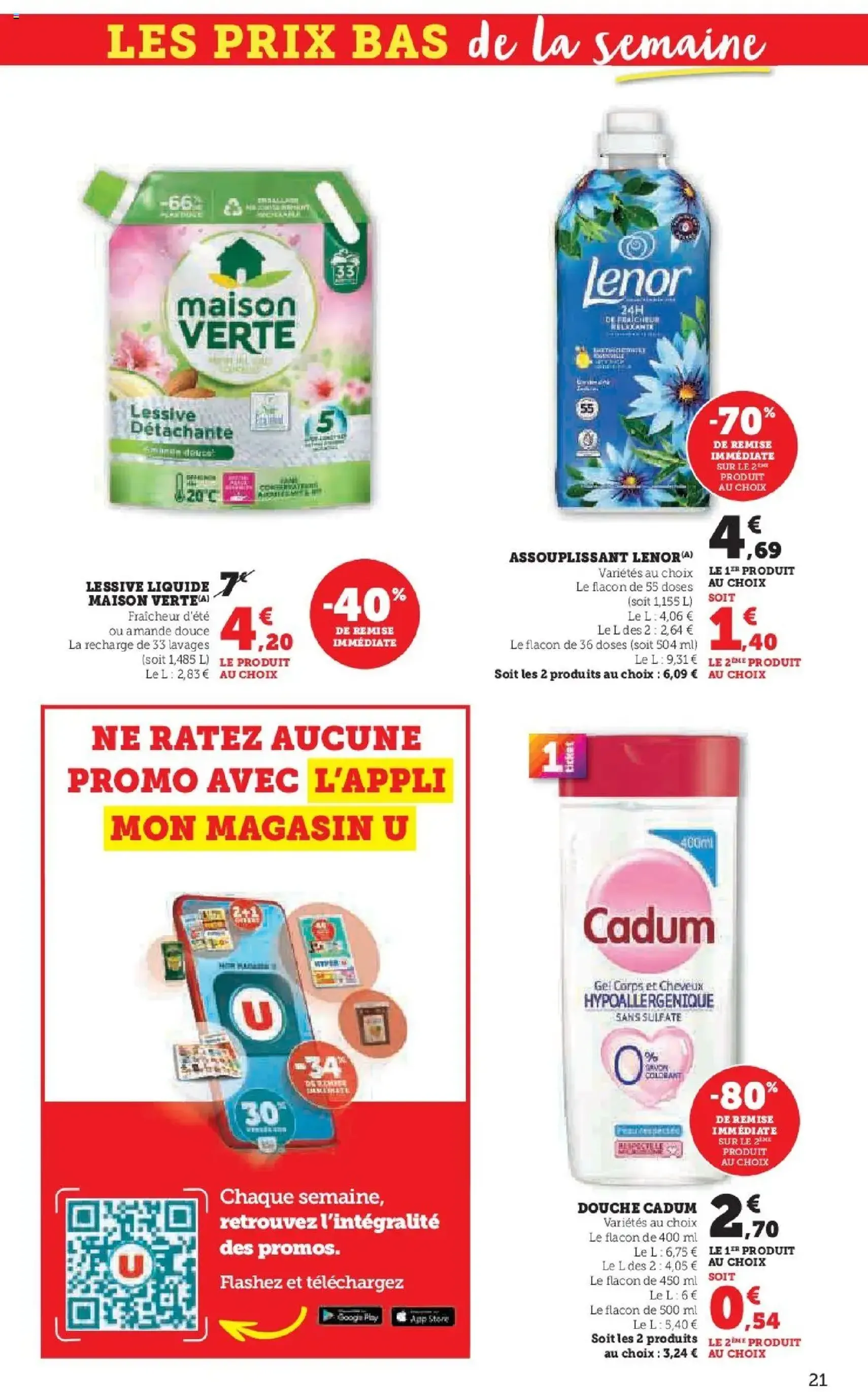 U Express catalogue - brochure valable à partir du 07/10/2025, page 21 sur 24