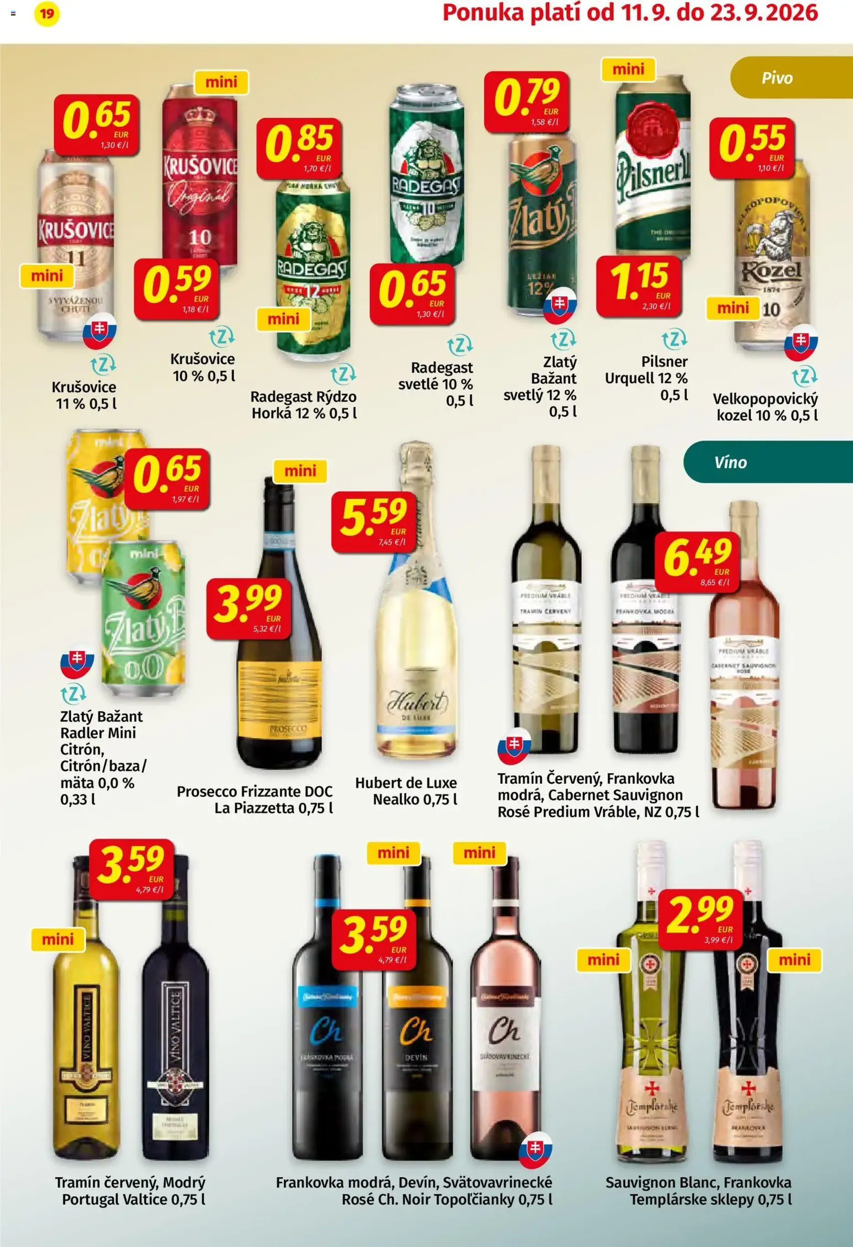 Koruna leták - platný leták od 11.09.2026 strana 19 z 24