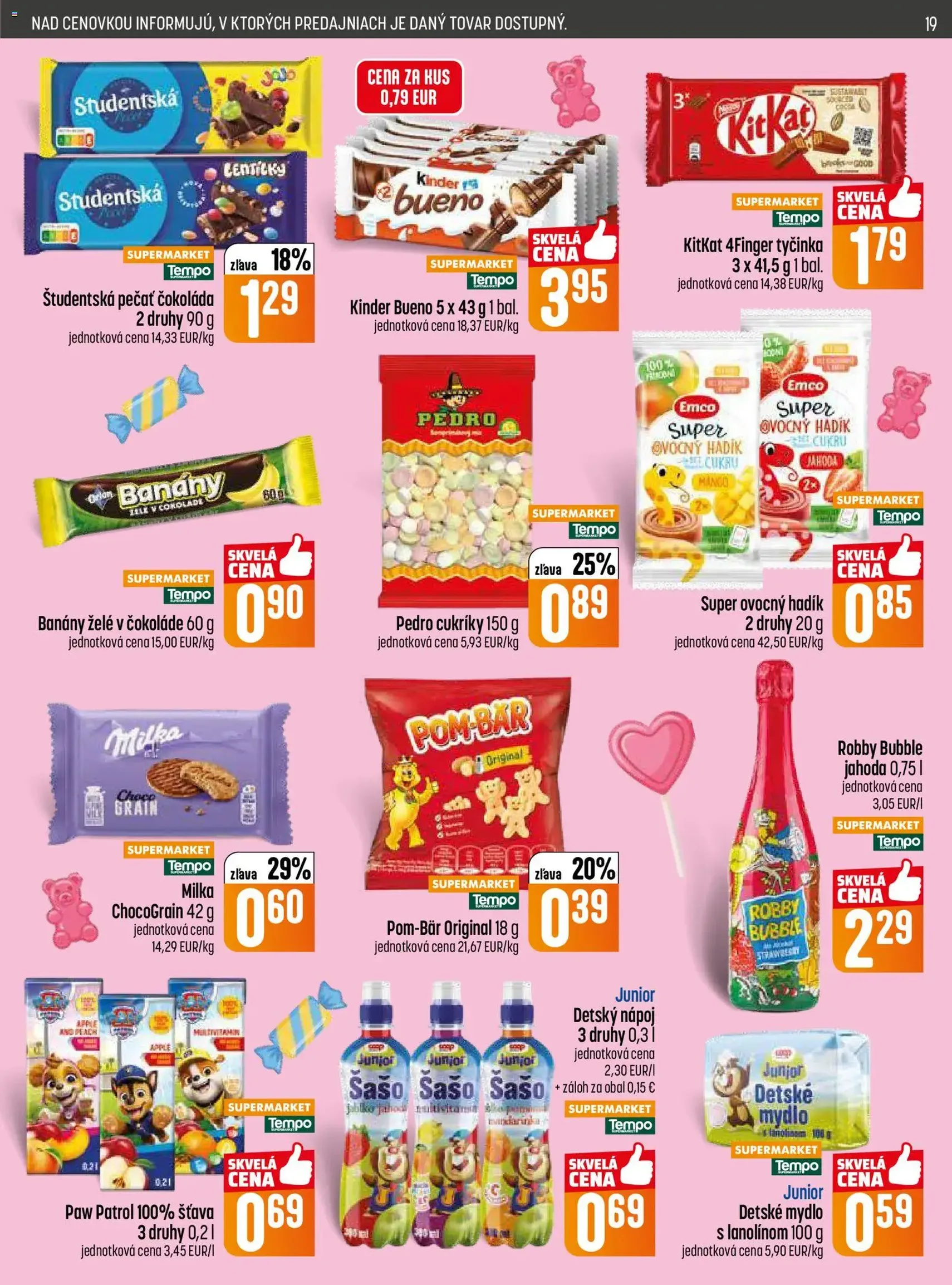 COOP Jednota leták - platný leták od 28.05.2026 strana 19 z 28