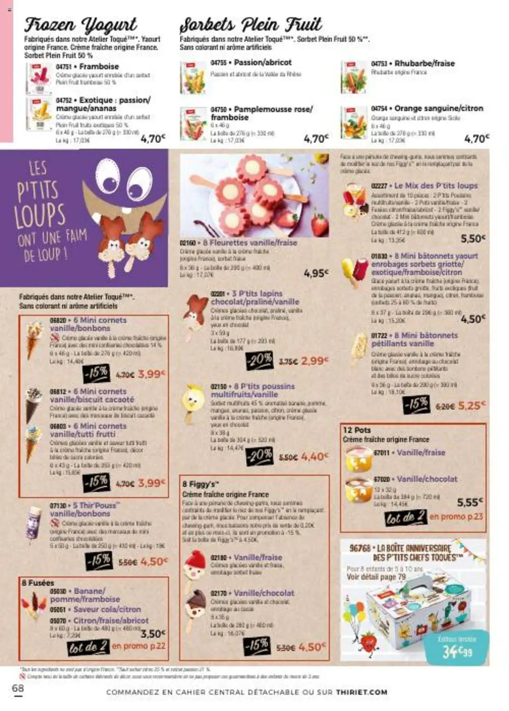 Thiriet catalogue livraison à domicile - brochure valable à partir du 11/07/2025, page 68 sur 80 Thiriet catalogue livraison à domicile - brochure valable à partir du 11/07/2025, page 68 sur 80