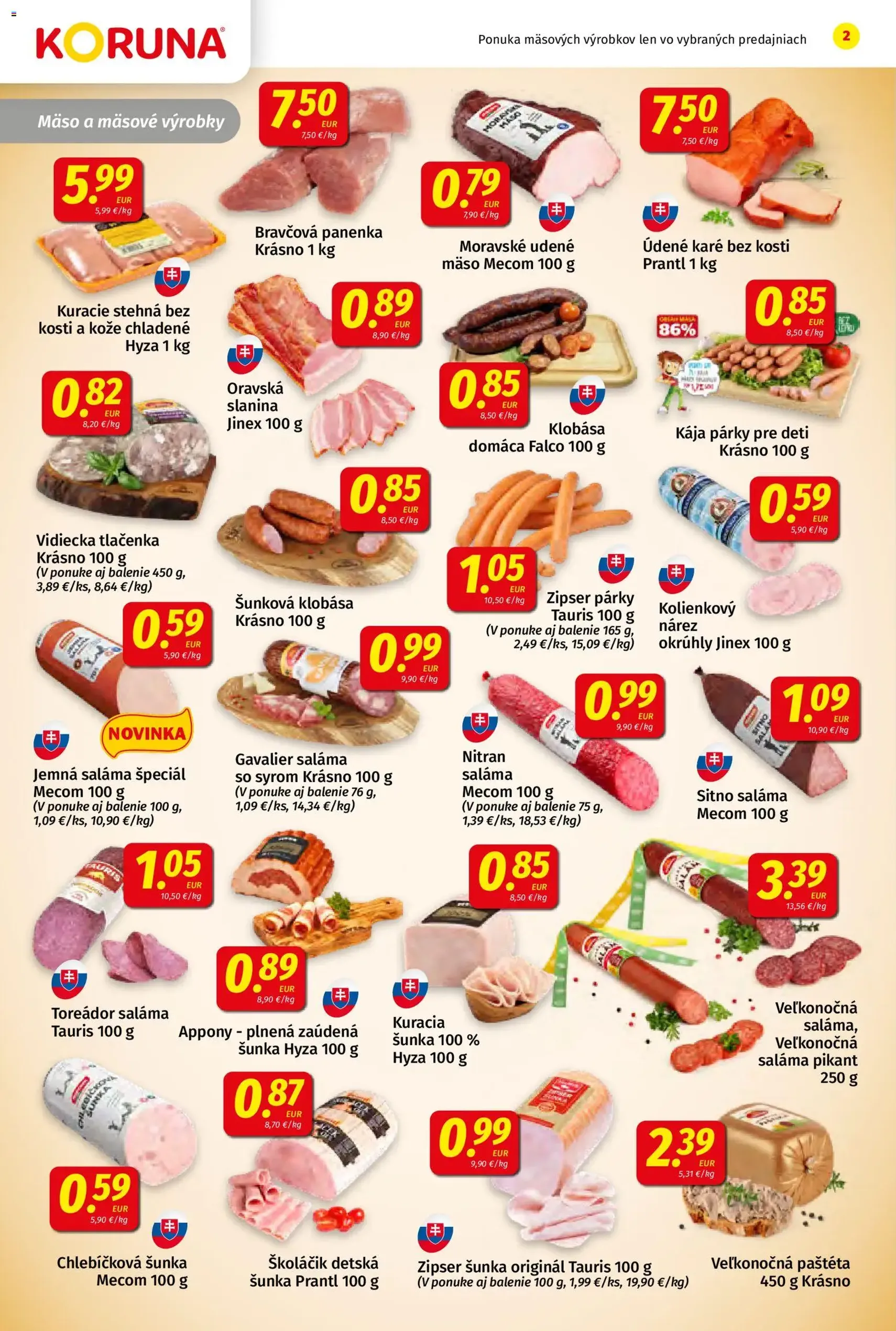 Koruna leták - platný leták od 20.03.2026 strana 2 z 28