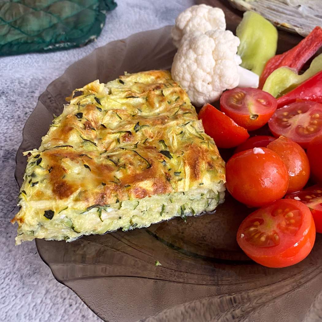 Sós cukkini torta