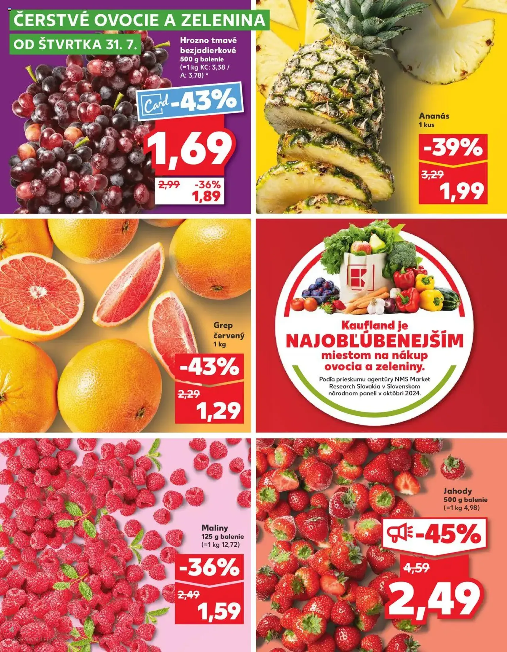 Kaufland Bratislava-Dúbravka - platný leták od 31.07.2025 strana 4 z 76