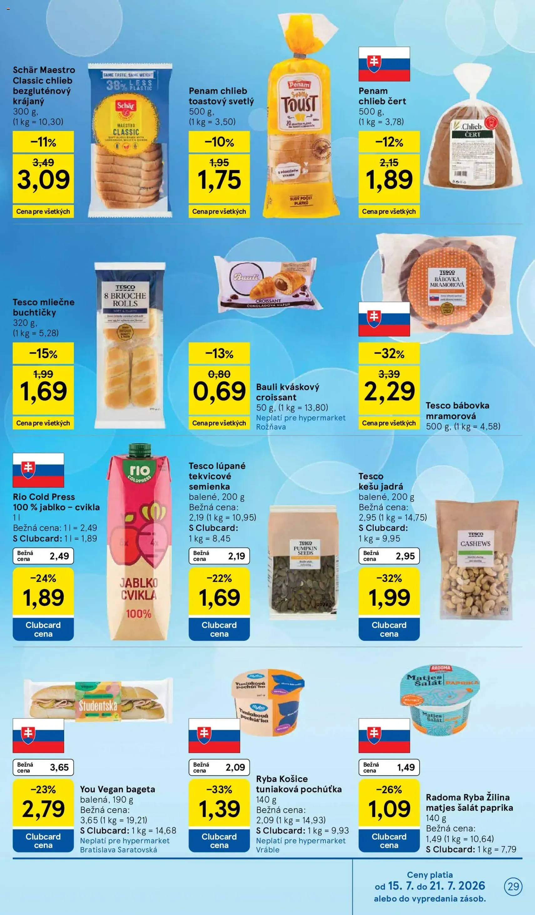 Tesco Hypermarket - leták - platný leták od 15.07.2026 strana 29 z 52