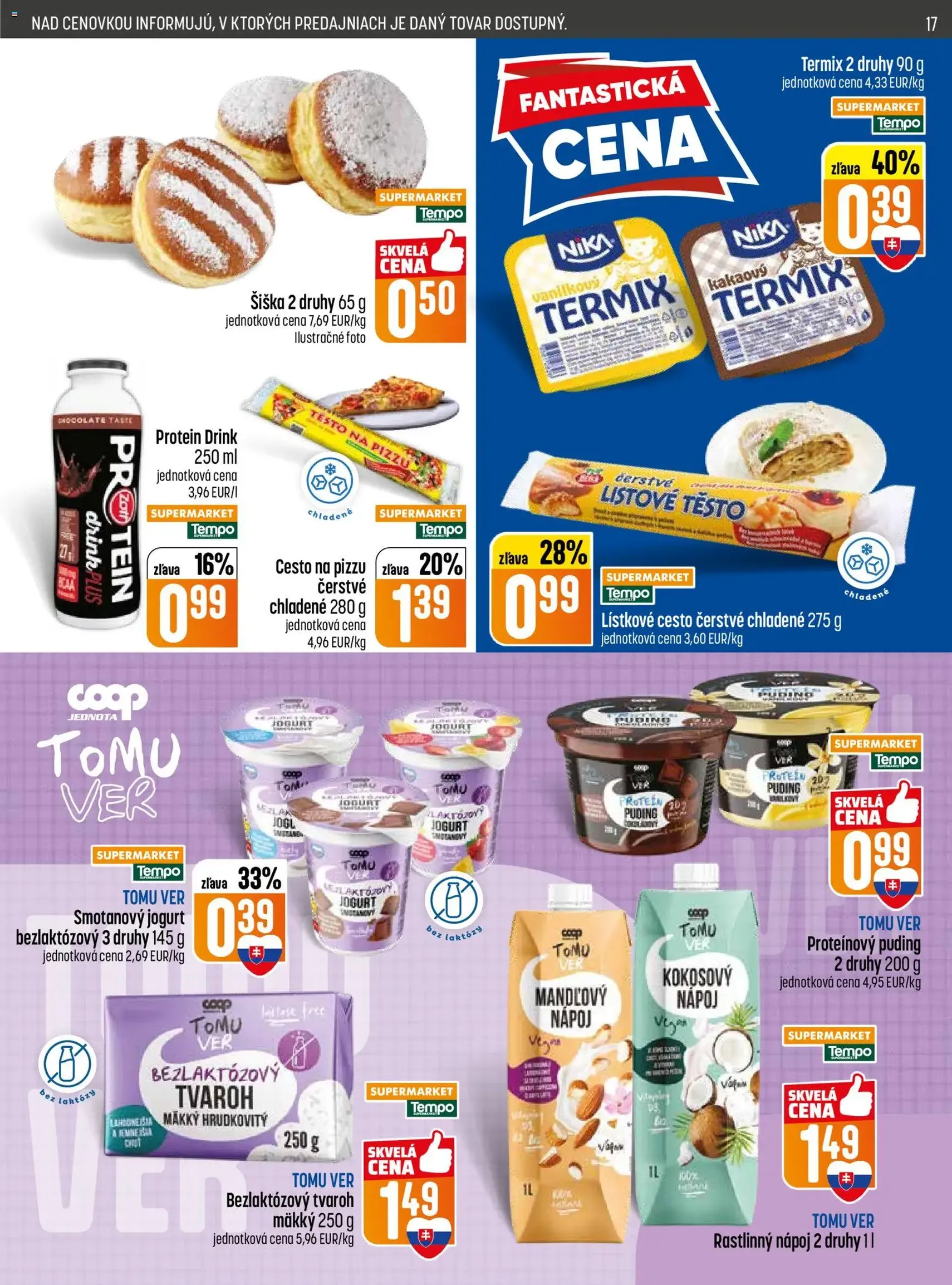 COOP Jednota leták - platný leták od 14.05.2026 strana 17 z 28