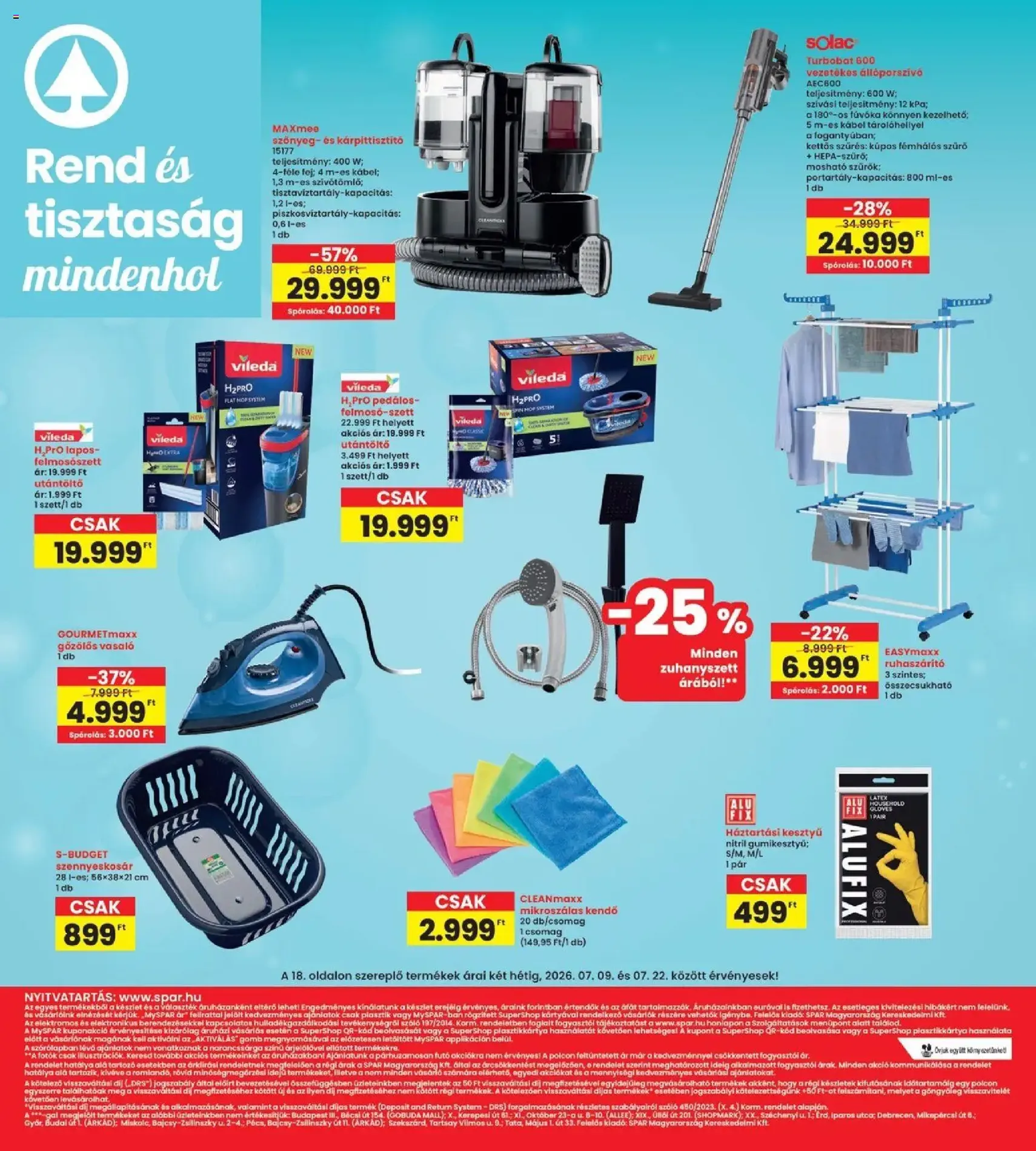 Interspar akciós újság - 2026.07.09. érvényes szórólap 18 oldal 20 oldalból
