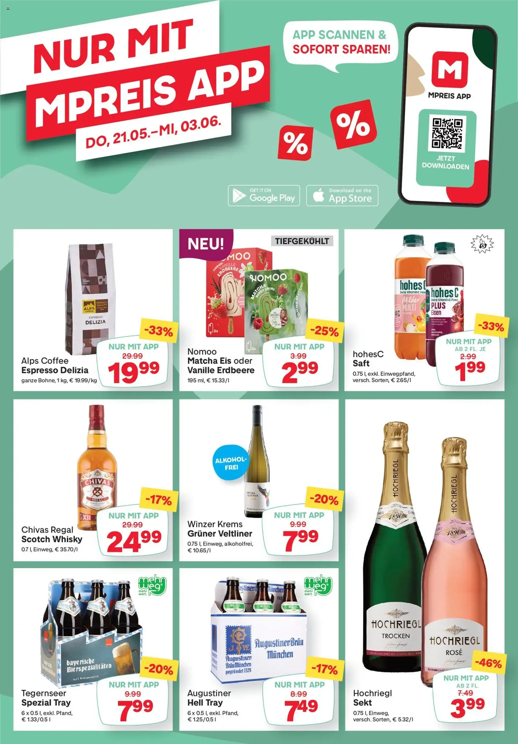 MPREIS Flugblatt - Gültiger Prospekt ab 21.05.2026, Seite 14 von insgesamt 15