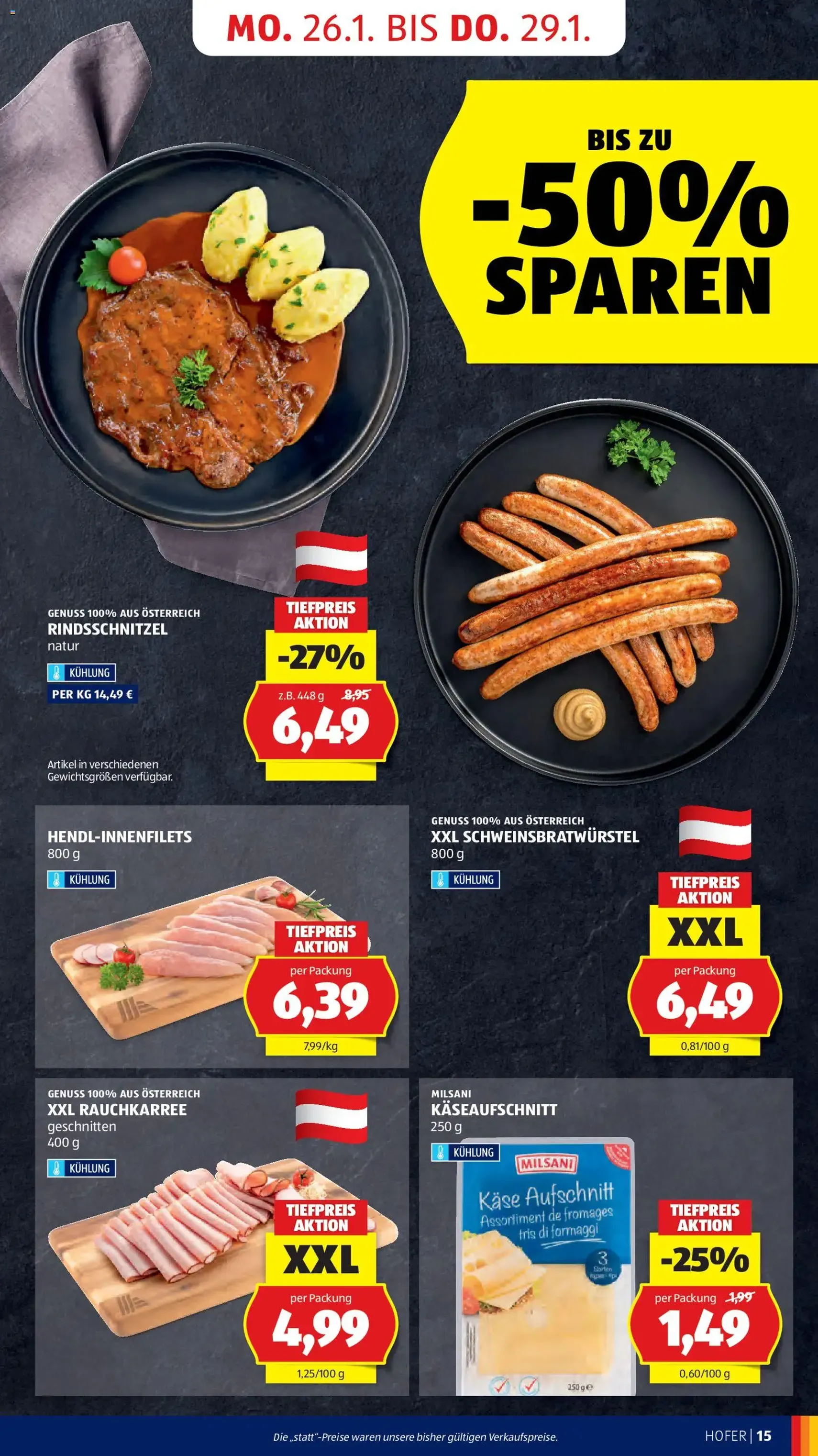 Hofer Flugblatt - Gültiger Prospekt ab 23.01.2026, Seite 17 von insgesamt 45