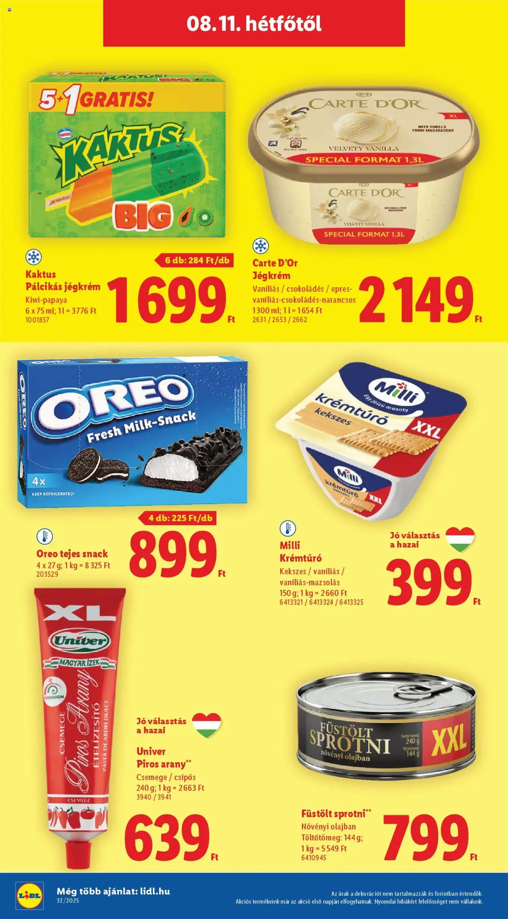 Lidl Akciós újság - 2025.08.07. érvényes szórólap 58 oldal 66 oldalból Lidl Akciós újság - 2025.08.07. érvényes szórólap 58 oldal 66 oldalból
