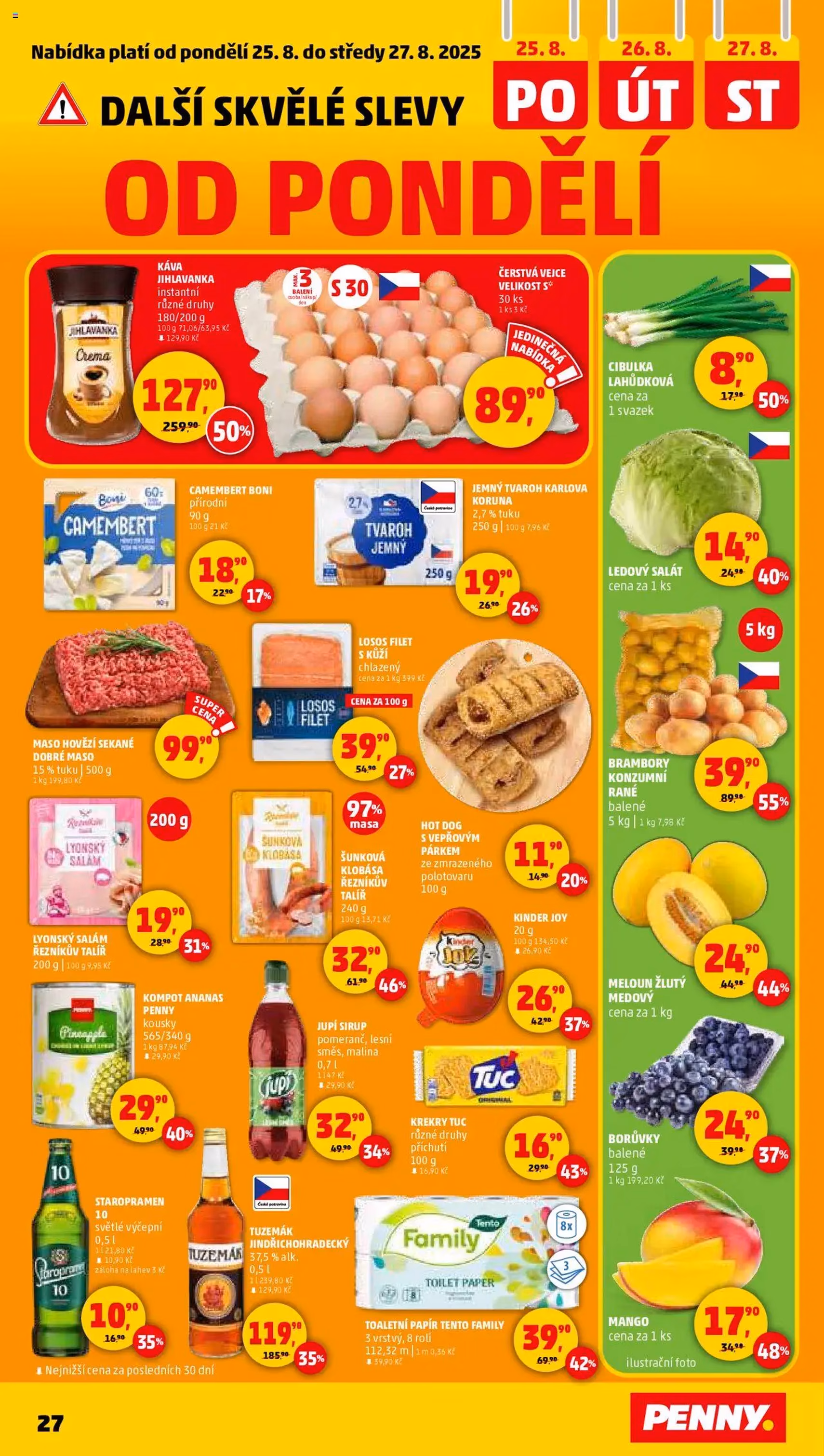 Penny Market leták - Čtvrtečník - platný leták od 21.08.2025 strana 27 z 32