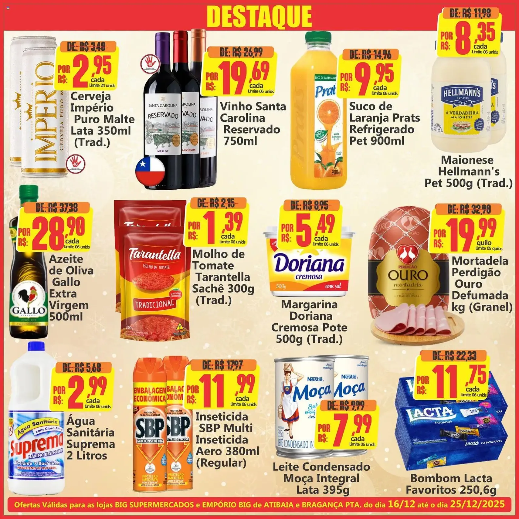 Big Supermercados - Ofertas da semana - folheto válido a partir de 16/12/2025 página 3 de 7