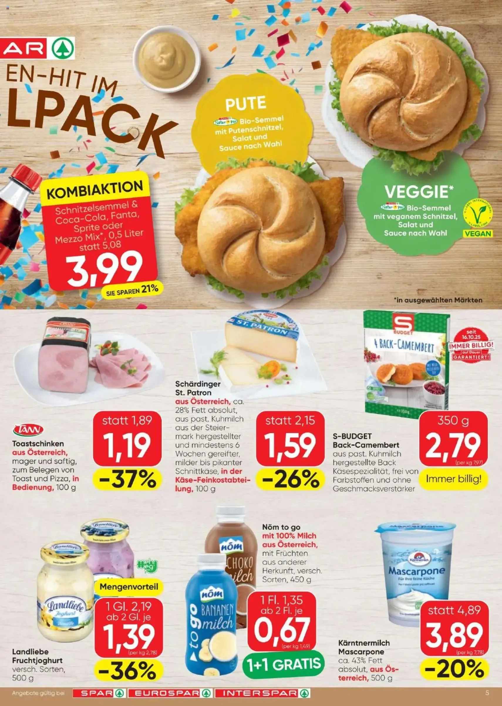 Spar Flugblatt - Gültiger Prospekt ab 05.02.2026, Seite 5 von insgesamt 16