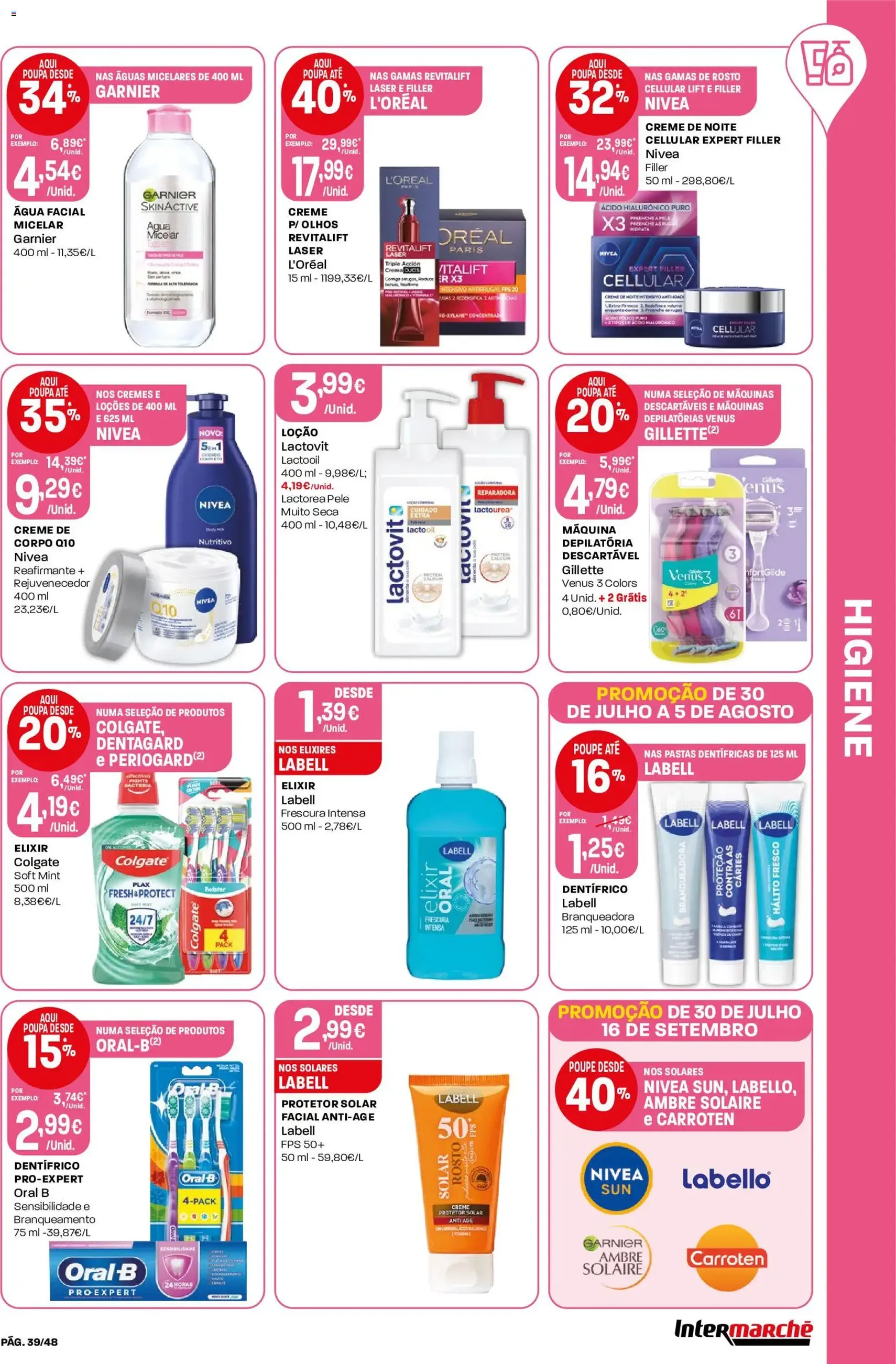 Intermarché folheto - folheto válido a partir de 30/07/2026 página 39 de 48