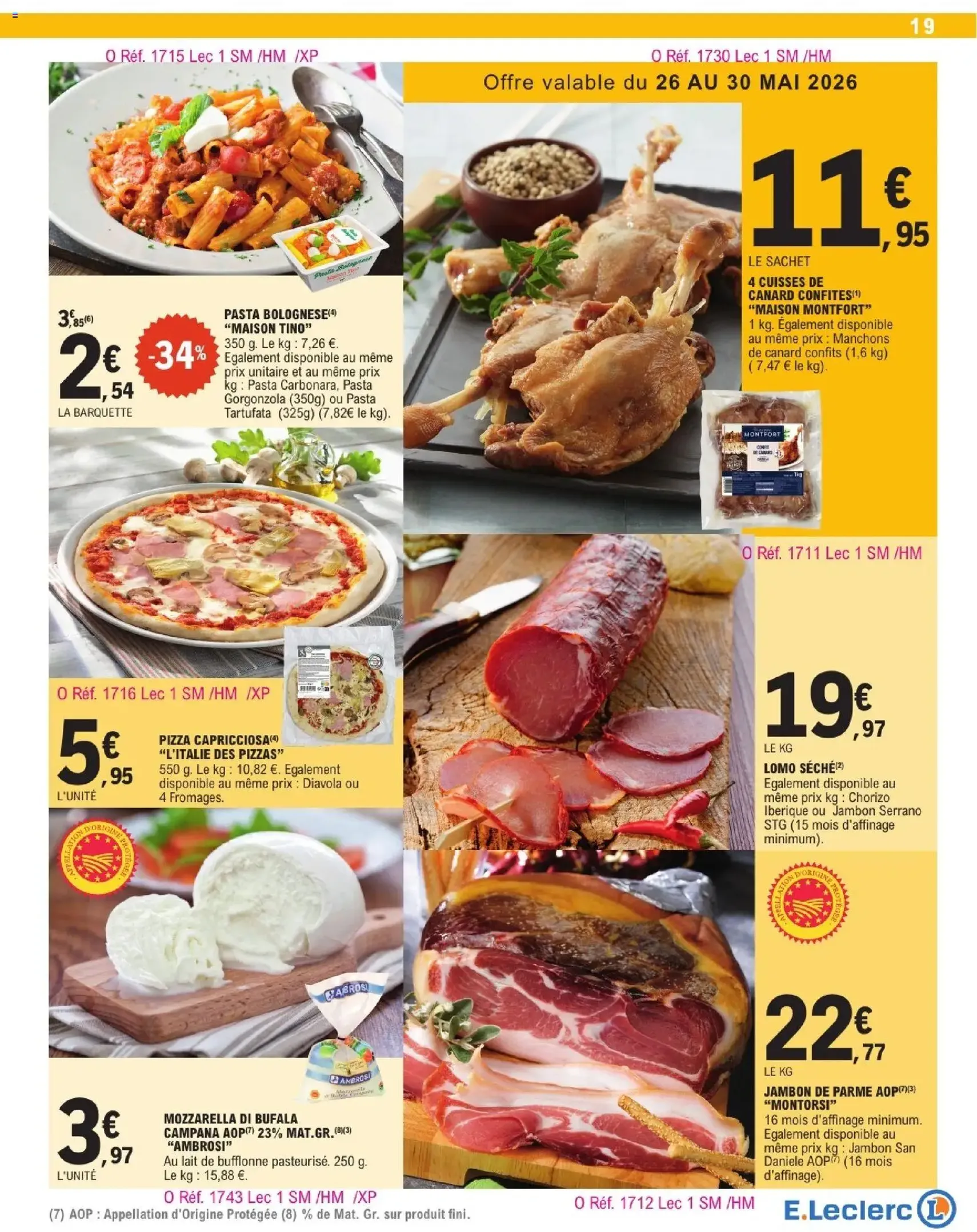 E.Leclerc catalogue de la semaine 22 - brochure valable à partir du 26/05/2026, page 19 sur 66