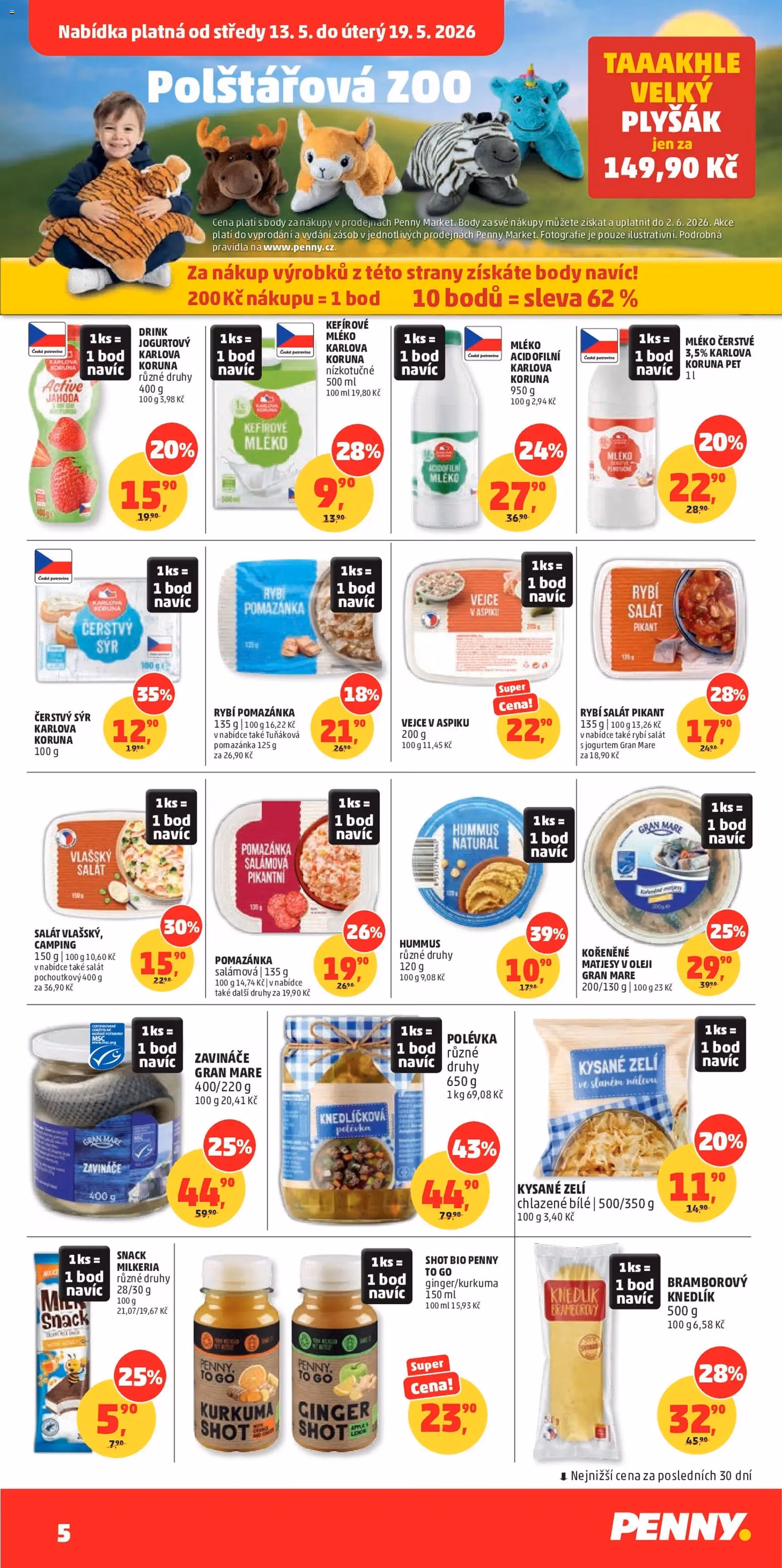 Penny Market leták - platný leták od 13.05.2026 strana 5 z 37