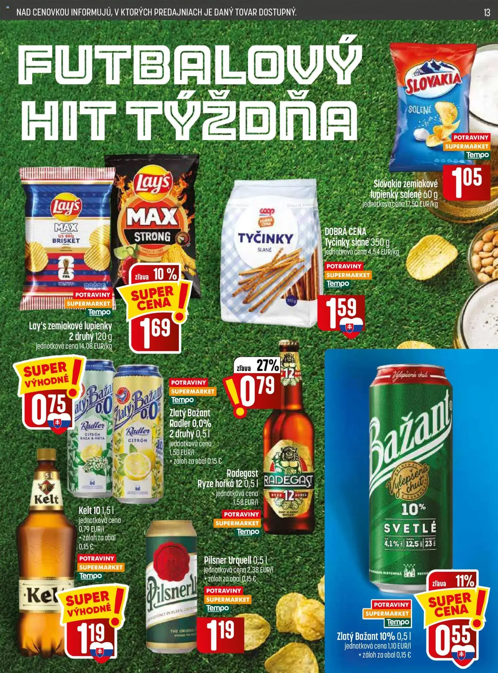 COOP Jednota leták - platný leták od 09.07.2026 strana 13 z 32