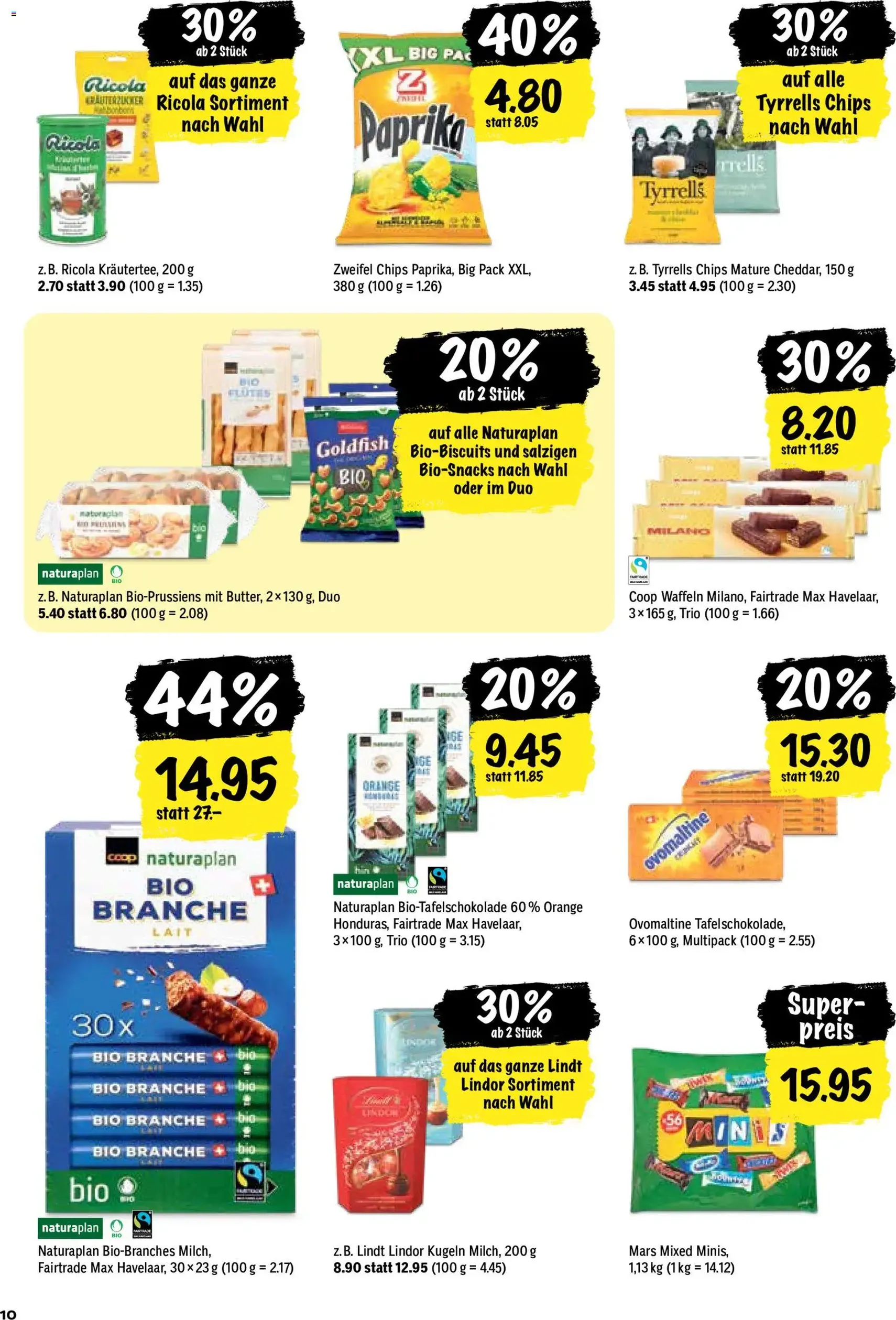 Coop aktionen - Gültiger Prospekt ab 03.09.2026, Seite 10 von insgesamt 28