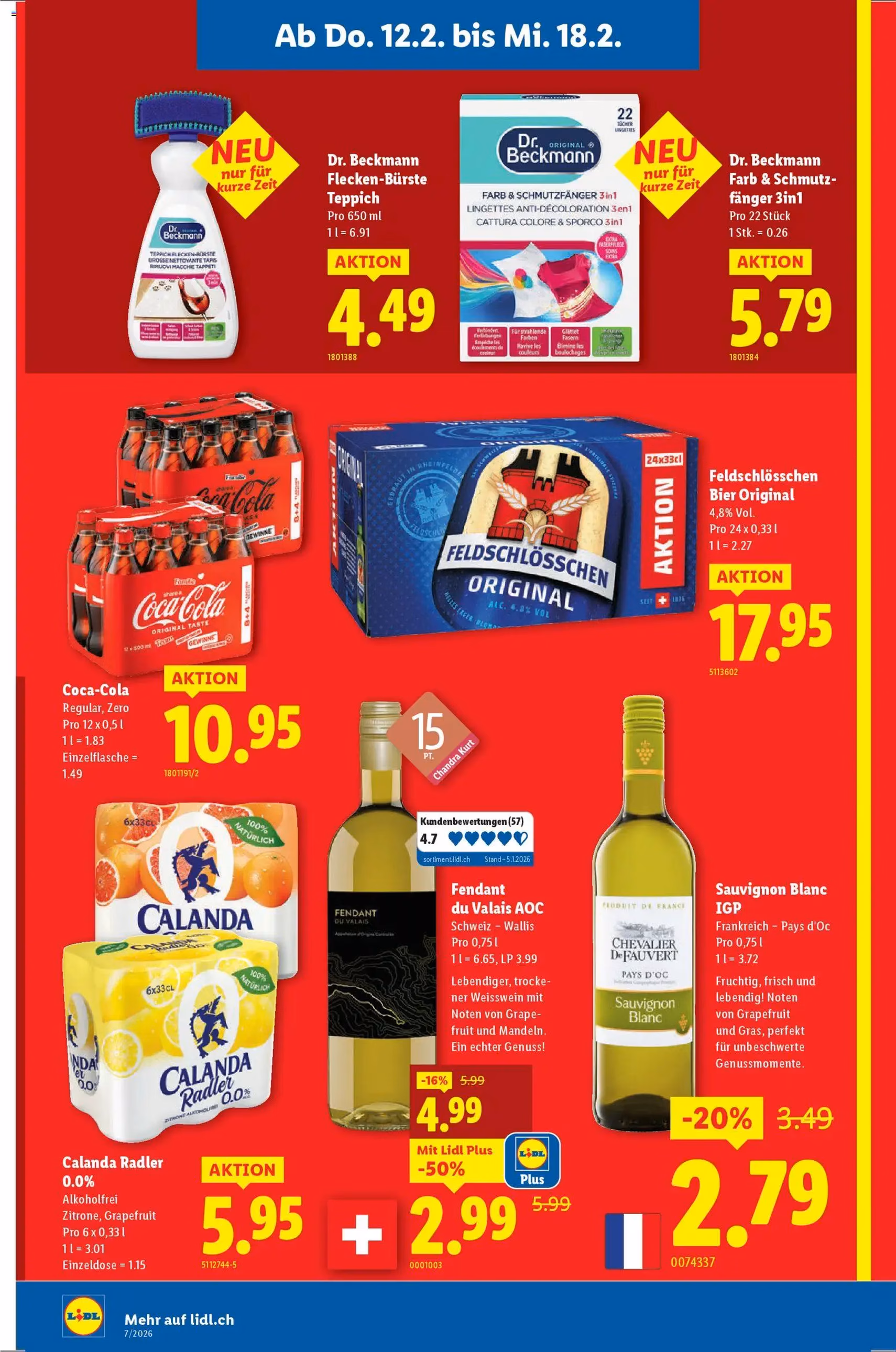 Lidl Aktionen - Gültiger Prospekt ab 12.02.2026, Seite 10 von insgesamt 34