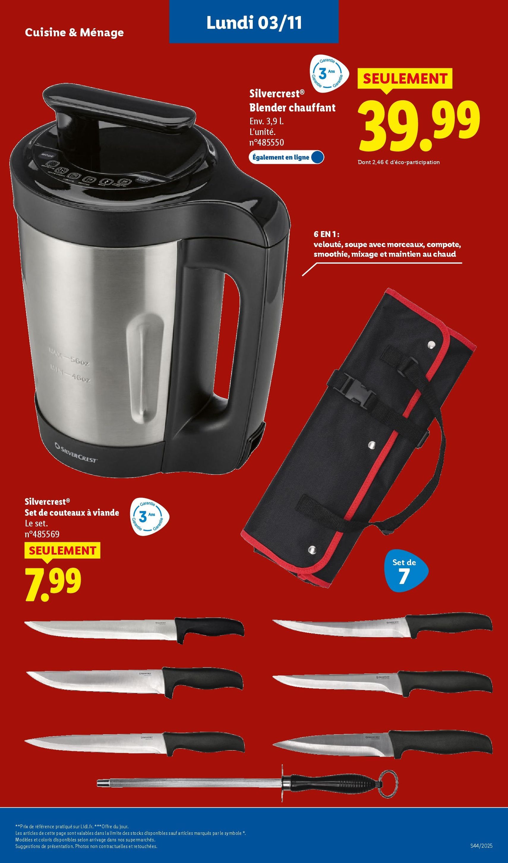 LIDL catalogue semaine 44 - brochure valable à partir du 30/10/2025, page 64 sur 82