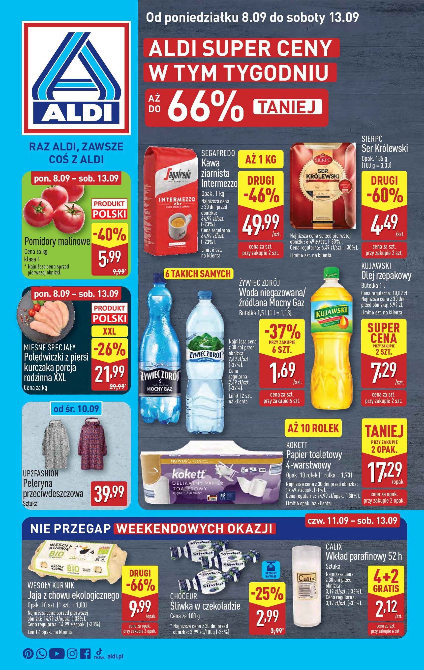 Aldi Gazetka - ważny gazetka od 08.09.2025 strona 1 z 44 Aldi Gazetka - ważny gazetka od 08.09.2025 strona 1 z 44