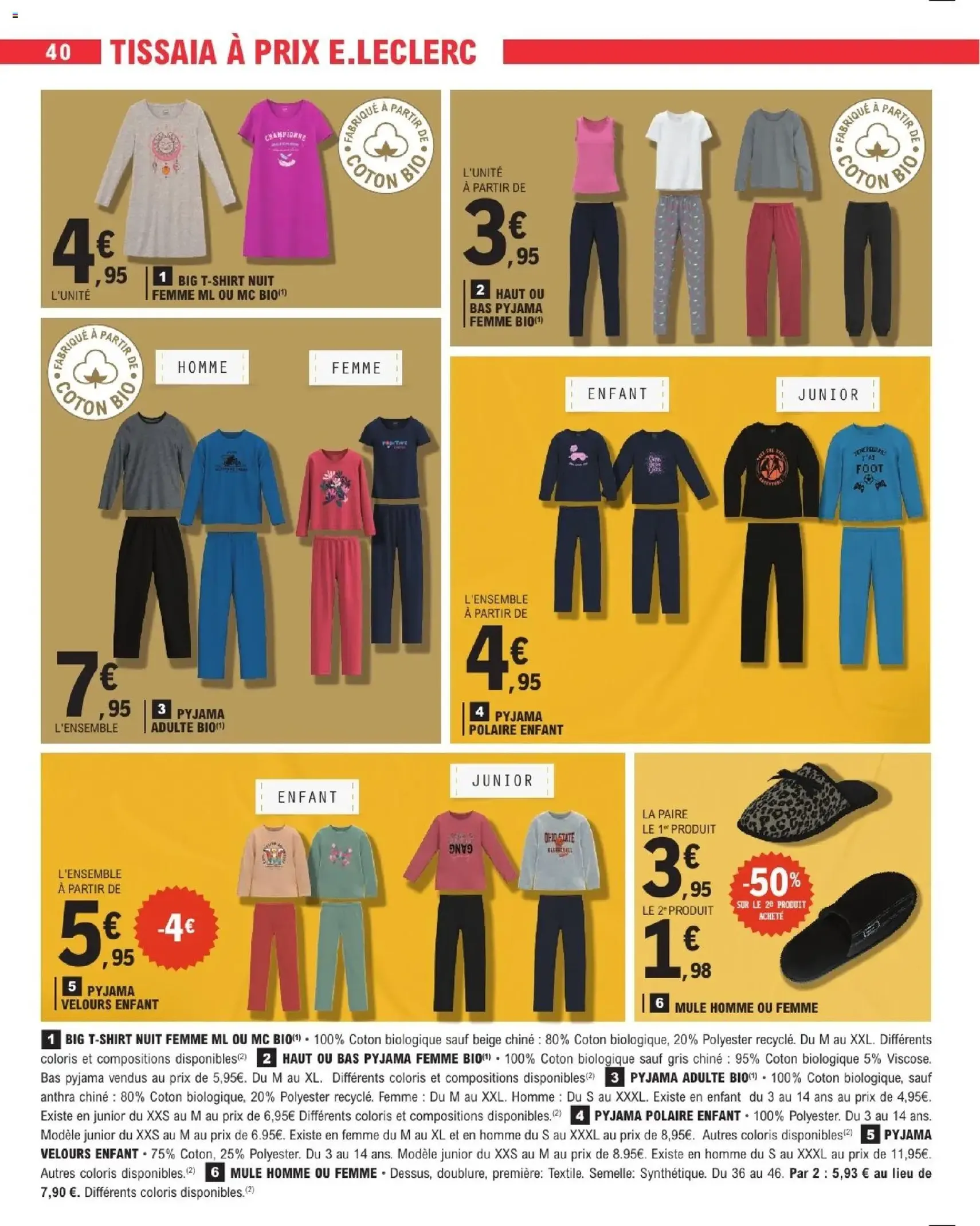 E.Leclerc catalogue semaine 4 - brochure valable à partir du 20/01/2026, page 40 sur 56