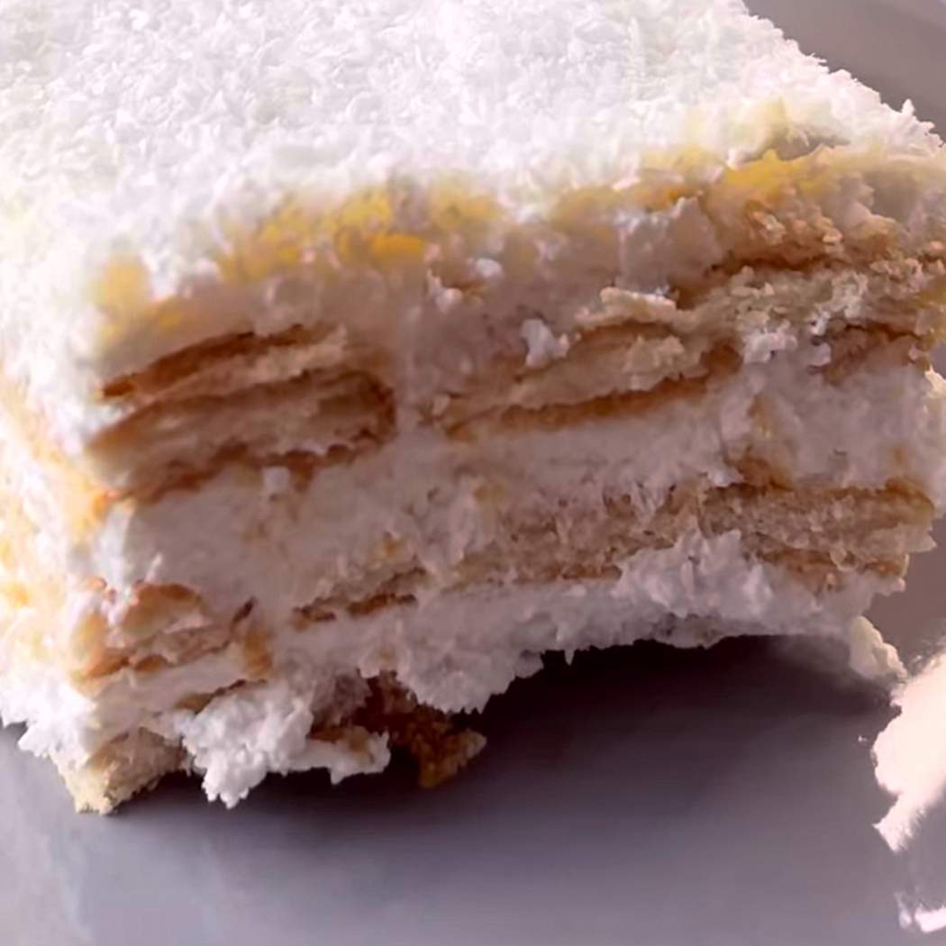 Bleskový kokosový koláč