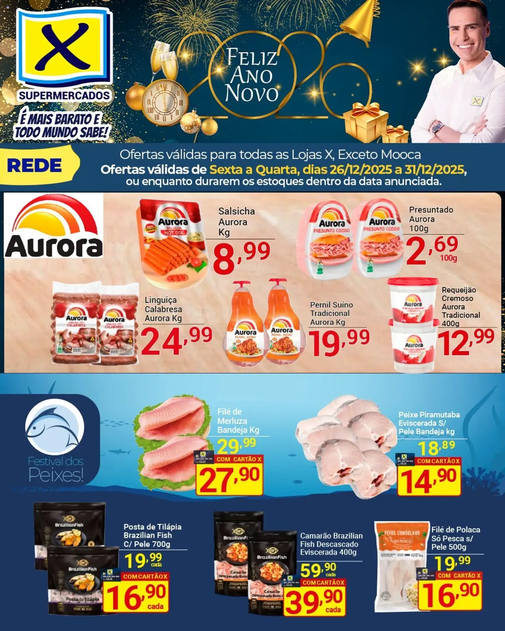 X Supermercados - Ofertas da semana - folheto válido a partir de 26/12/2025 página 6 de 6