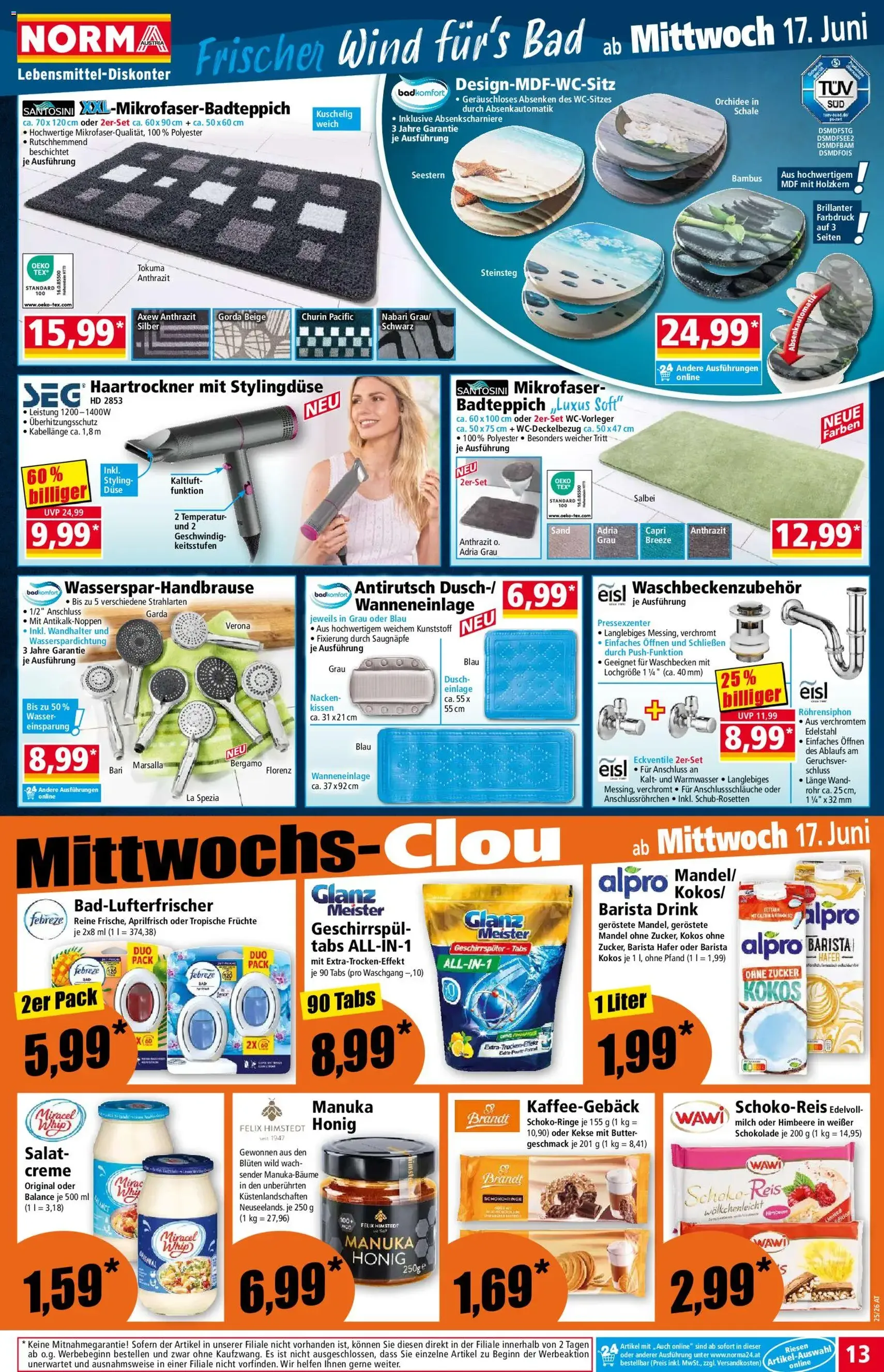 Norma Flugblatt - Gültiger Prospekt ab 15.06.2026, Seite 13 von insgesamt 19