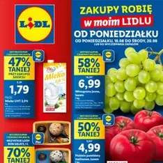 Lidl Gazetka - podgląd gazetki ważnej od 18.08.2025