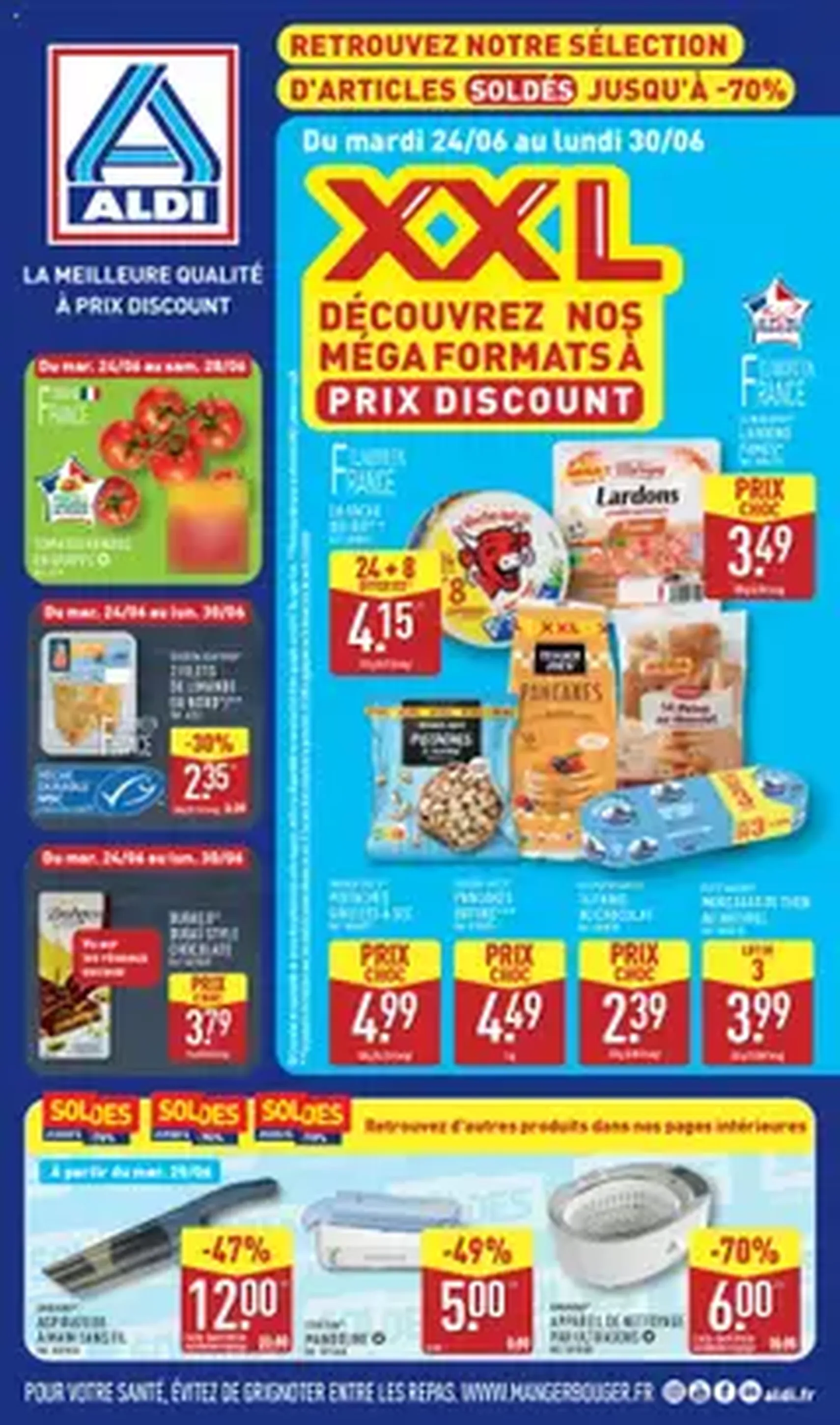 Aldi catalogue semaine 26 - brochure valable à partir du 24/06/2025, page 1 sur 1