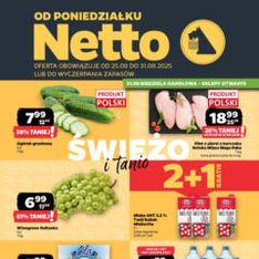 Netto gazetka - Spożywcza - podgląd gazetki ważnej od 25.08.2025