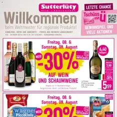 Sutterlüty Flugblatt - Prospekt Vorschau gültig ab 07.08.2025