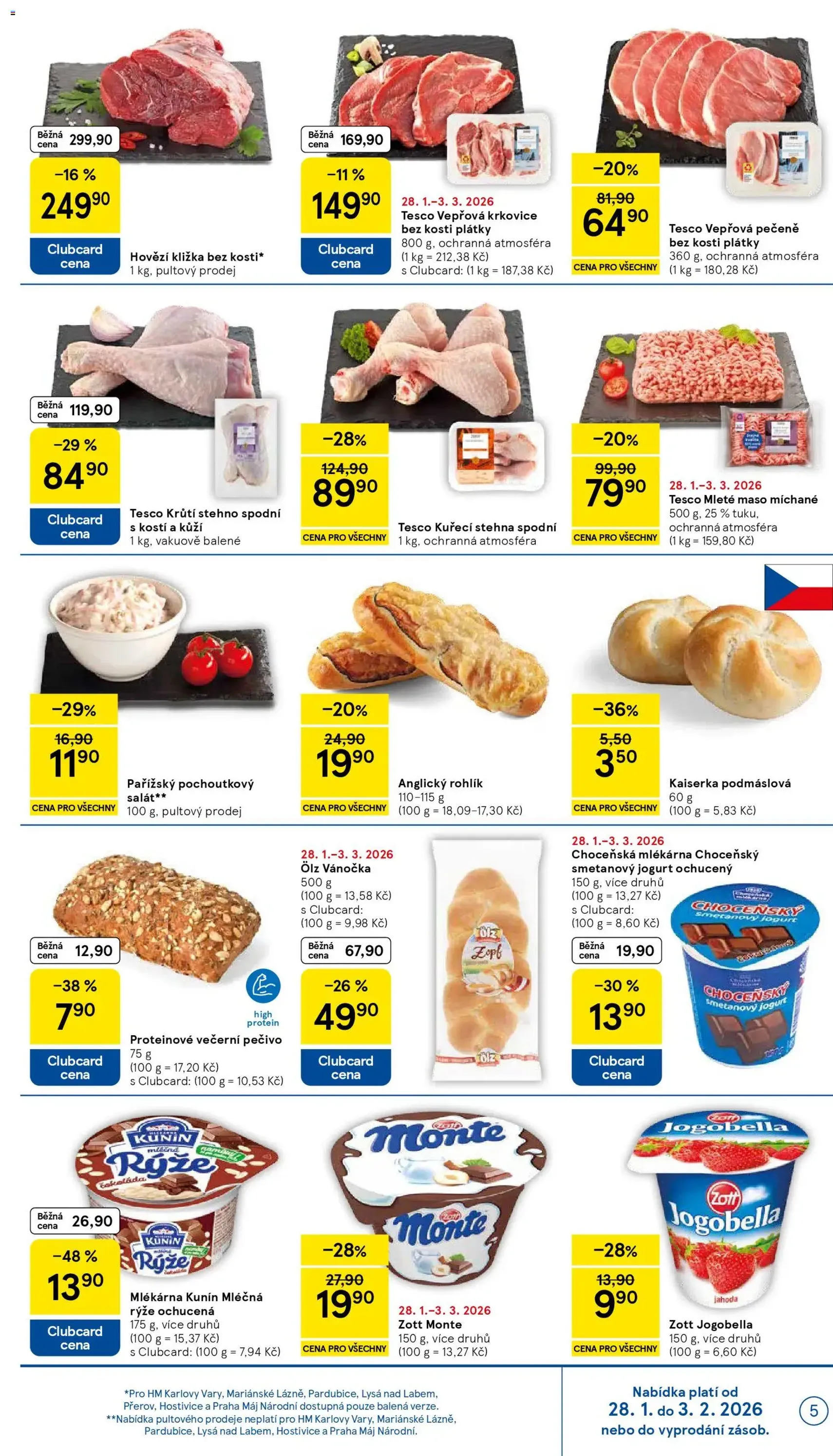 Tesco leták - Hypermarket - platný leták od 28.01.2026 strana 5 z 25