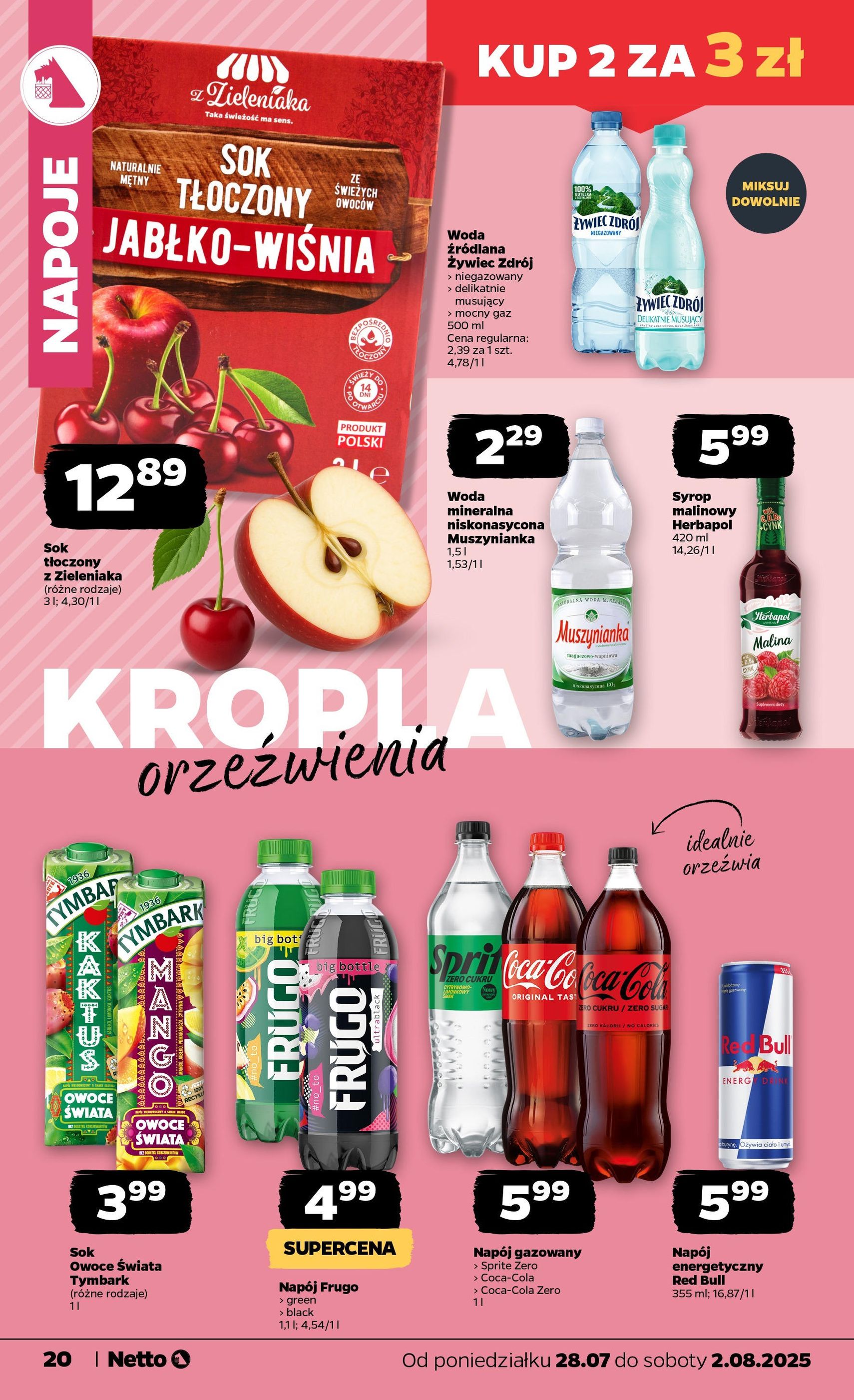 Netto gazetka - Spożywcza - ważny gazetka od 28.07.2025 strona 20 z 31 Netto gazetka - Spożywcza - ważny gazetka od 28.07.2025 strona 20 z 31