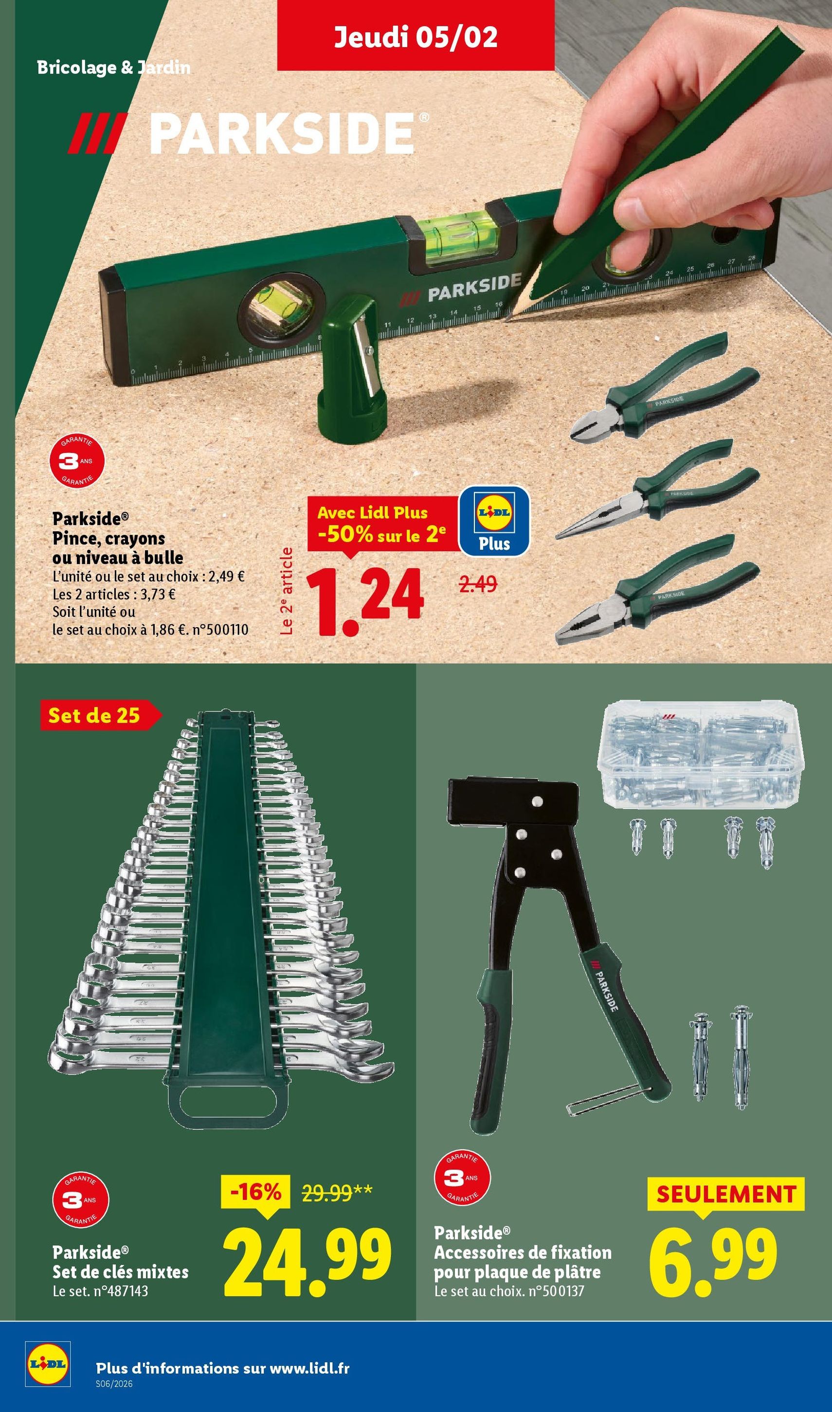 LIDL catalogue semaine 6 - brochure valable à partir du 05/02/2026, page 47 sur 78