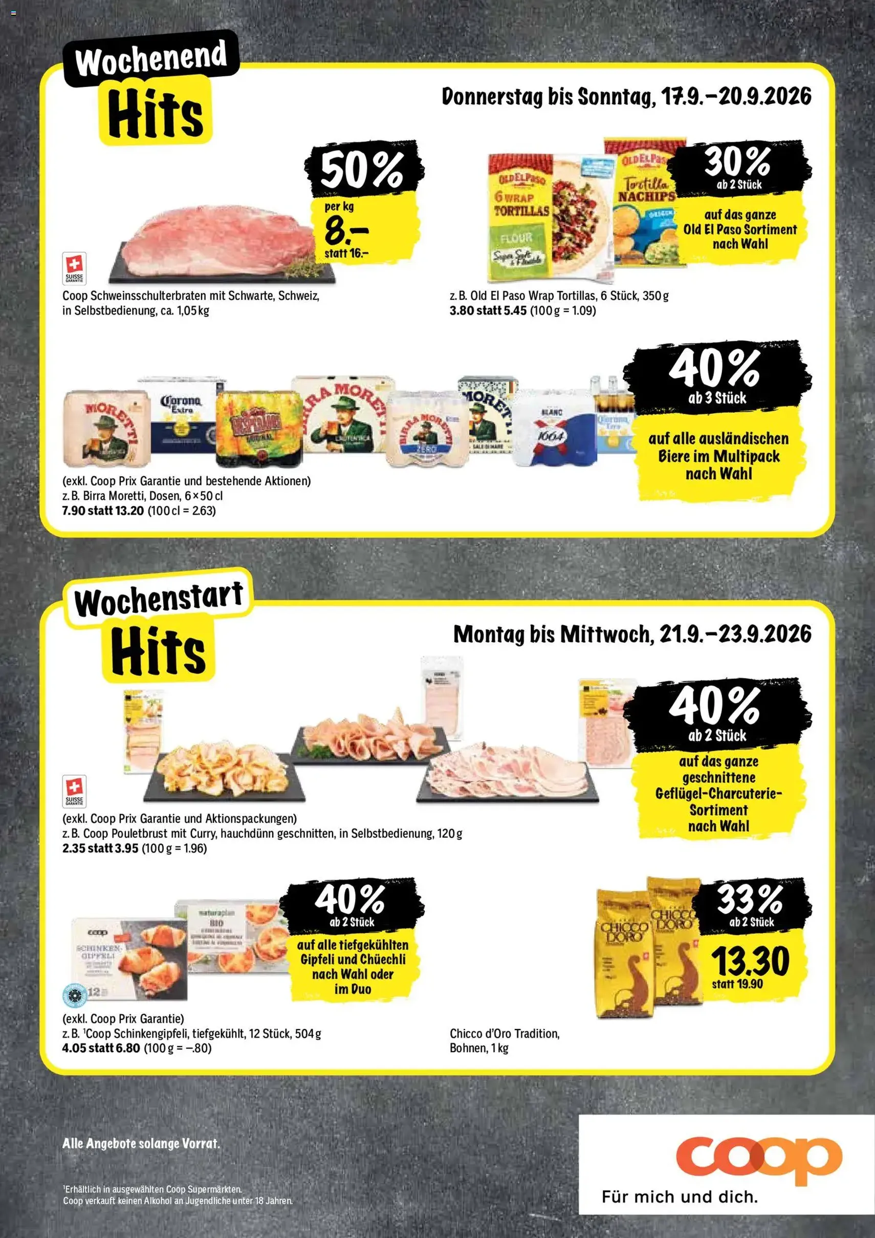 Coop aktionen - Gültiger Prospekt ab 17.09.2026, Seite 20 von insgesamt 24