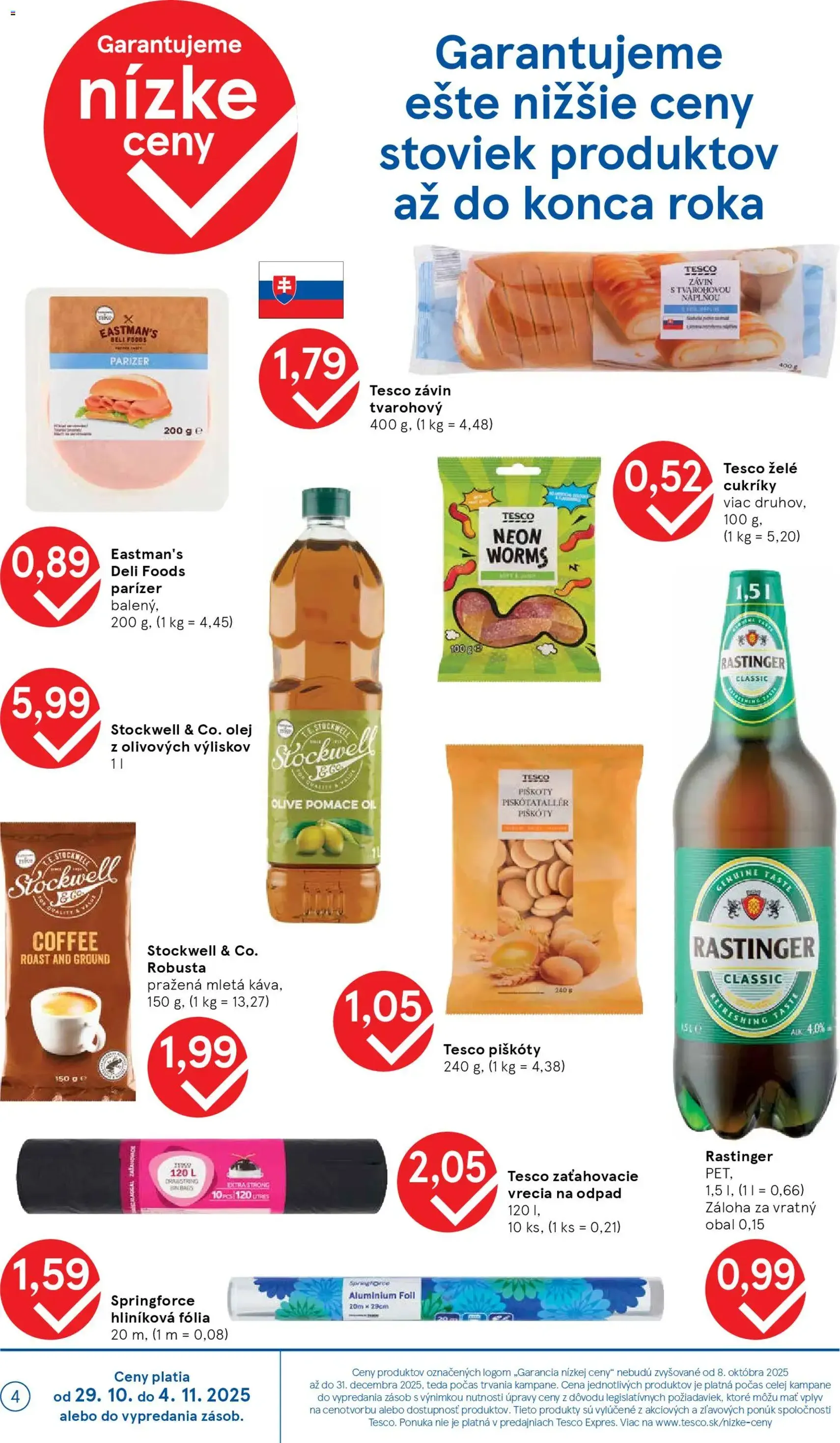 Tesco Hypermarket - leták - platný leták od 29.10.2025 strana 4 z 39 Tesco Hypermarket - leták - platný leták od 29.10.2025 strana 4 z 39