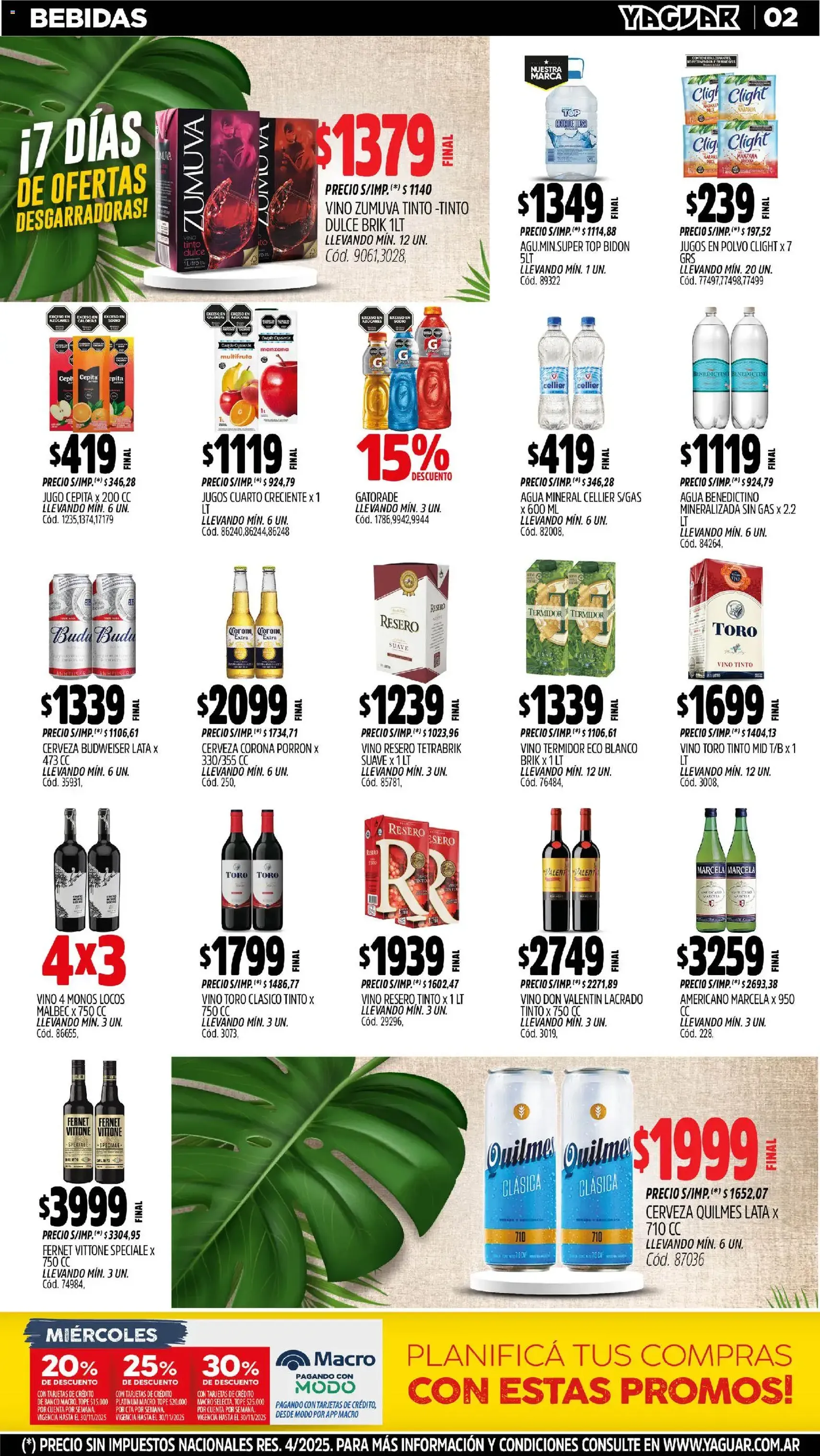 Yaguar catálogo - folleto válido desde 10/11/2025 página 2 de 21