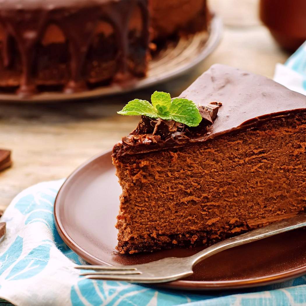 Cheesecake al cioccolato con mascarpone