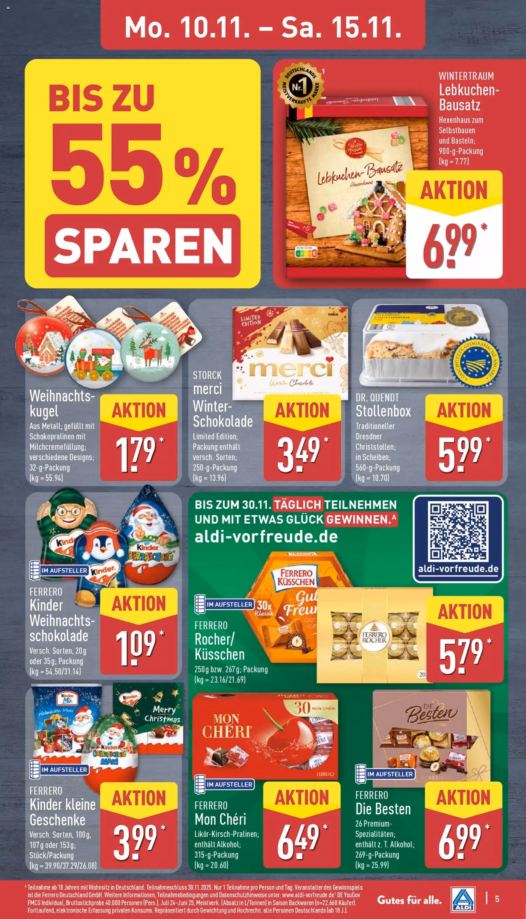 Aldi Prospekt - Gültiger Prospekt ab 10.11.2025, Seite 9 von insgesamt 42