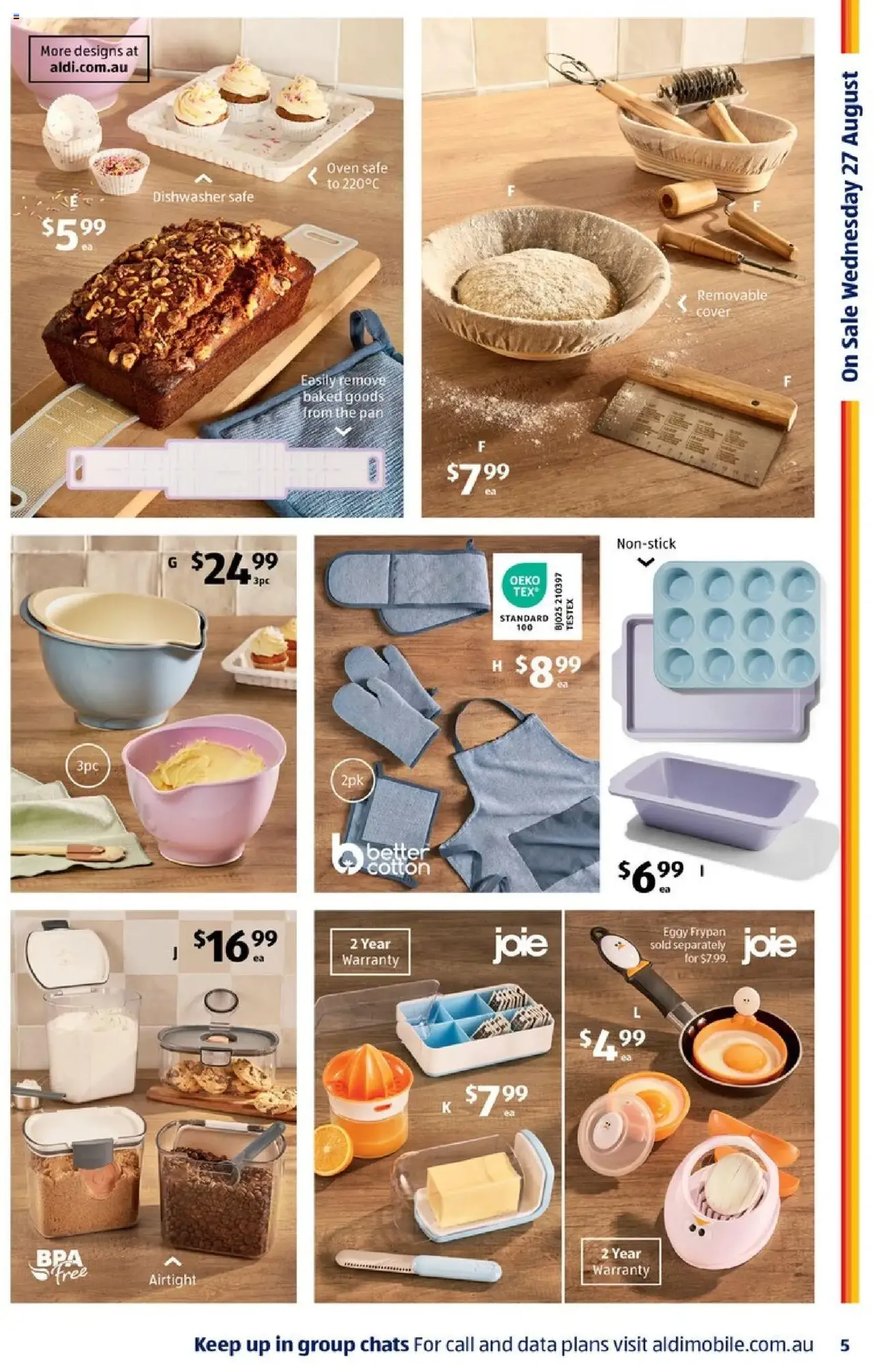 Catalogue Aldi - valid flyer from 27/08/2025, page 5 of 24 Catalogue Aldi - valid flyer from 27/08/2025, page 5 of 24