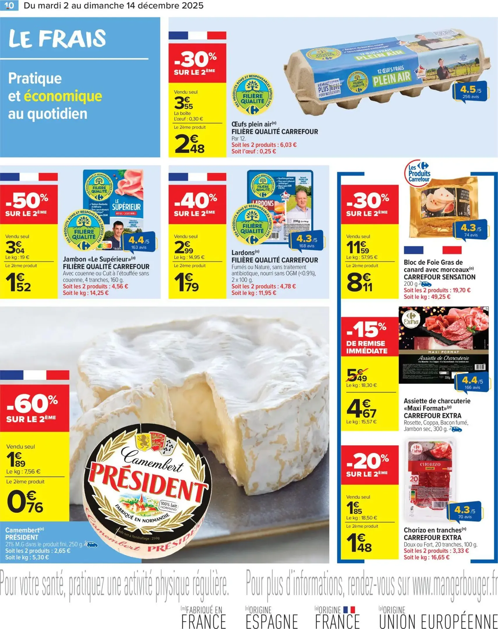 Carrefour Market catalogue semaine 49 - brochure valable à partir du 02/12/2025, page 12 sur 22