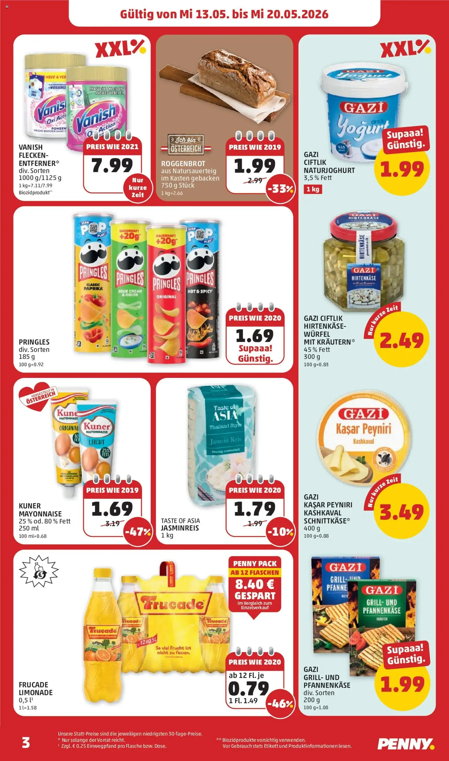 Penny Markt Flugblatt - Gültiger Prospekt ab 13.05.2026, Seite 3 von insgesamt 32